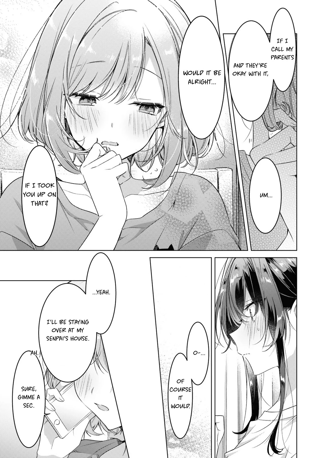 Whispering You a Love Song Chapter 32 page 9 - Chapter 32: A Kiss Between Lovers, And Then...
