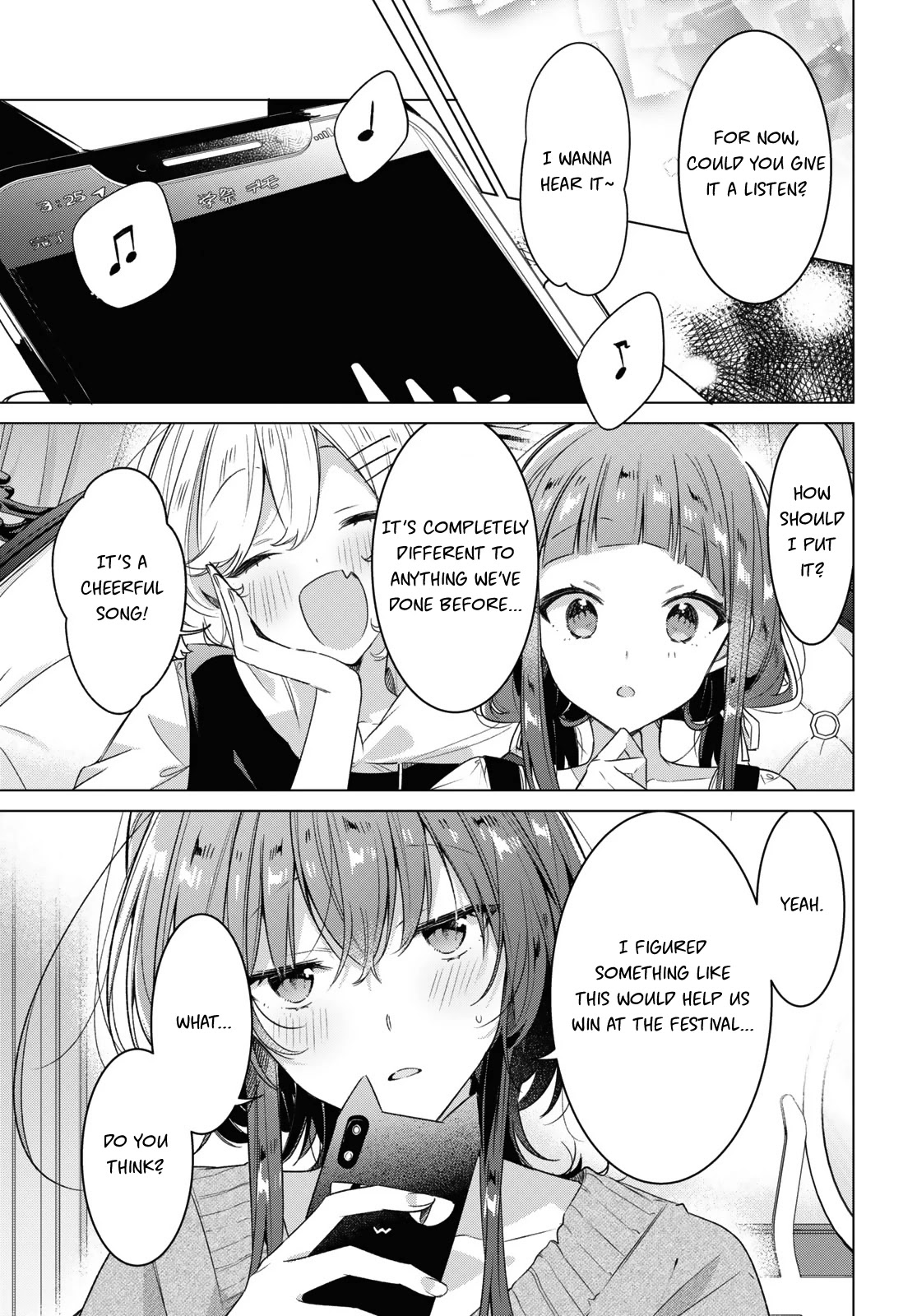 Whispering You a Love Song Chapter 33 page 11 - Chapter 33: A New Song, Ideas, and Memories.