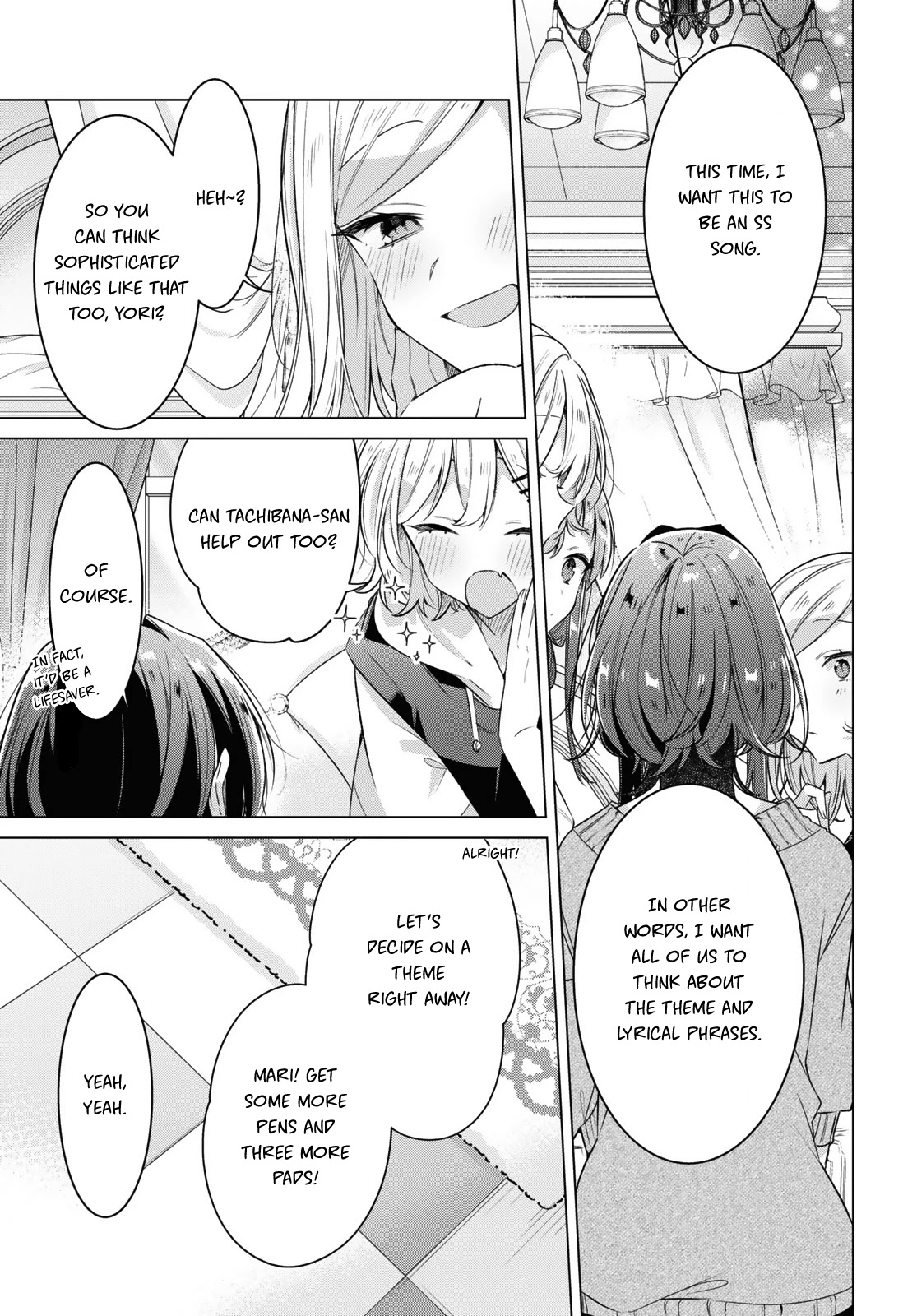 Whispering You a Love Song Chapter 33 page 13 - Chapter 33: A New Song, Ideas, and Memories.