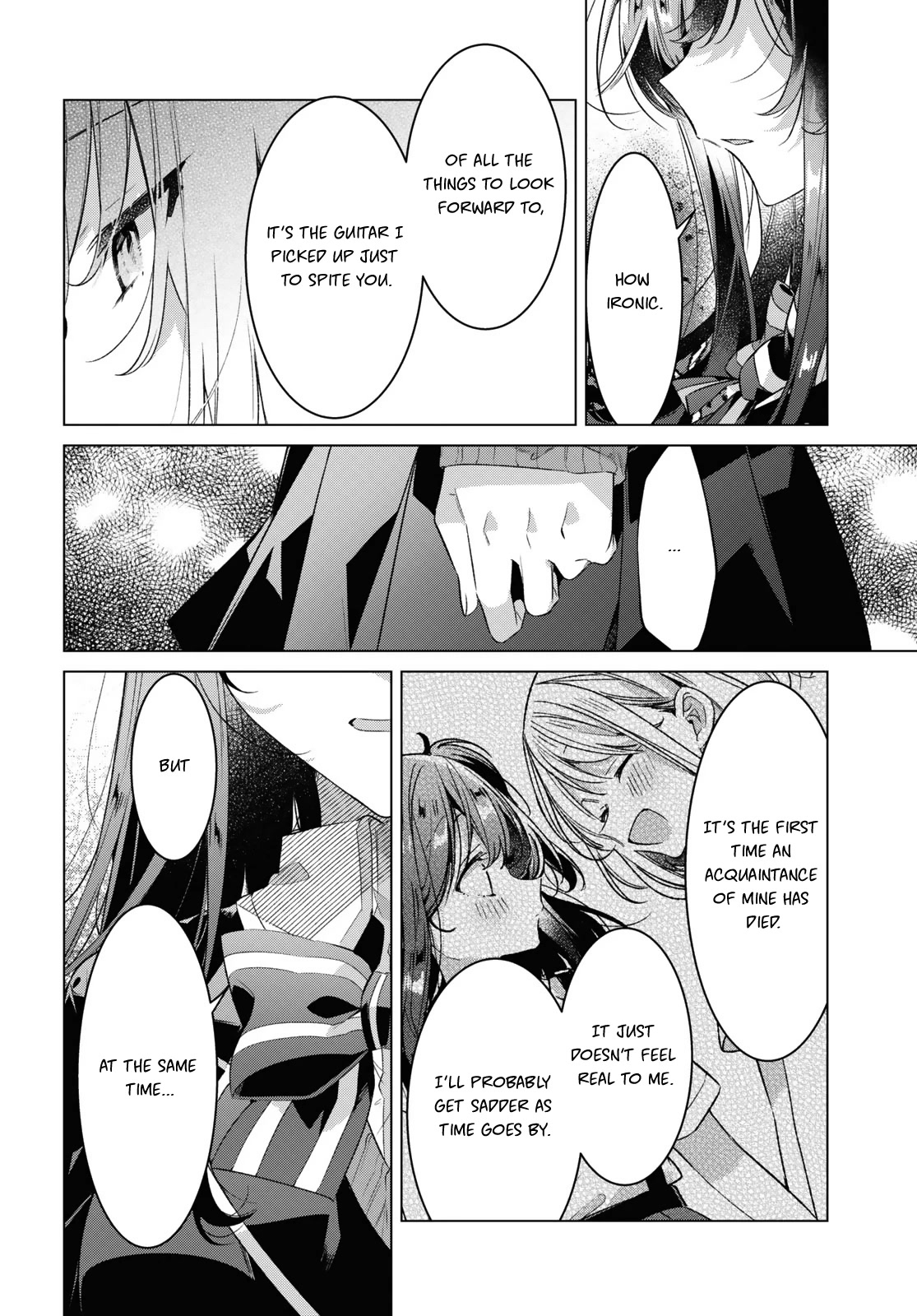 Whispering You a Love Song Chapter 34 page 14 - Chapter 34: The Past, Determination, and a Curse.
