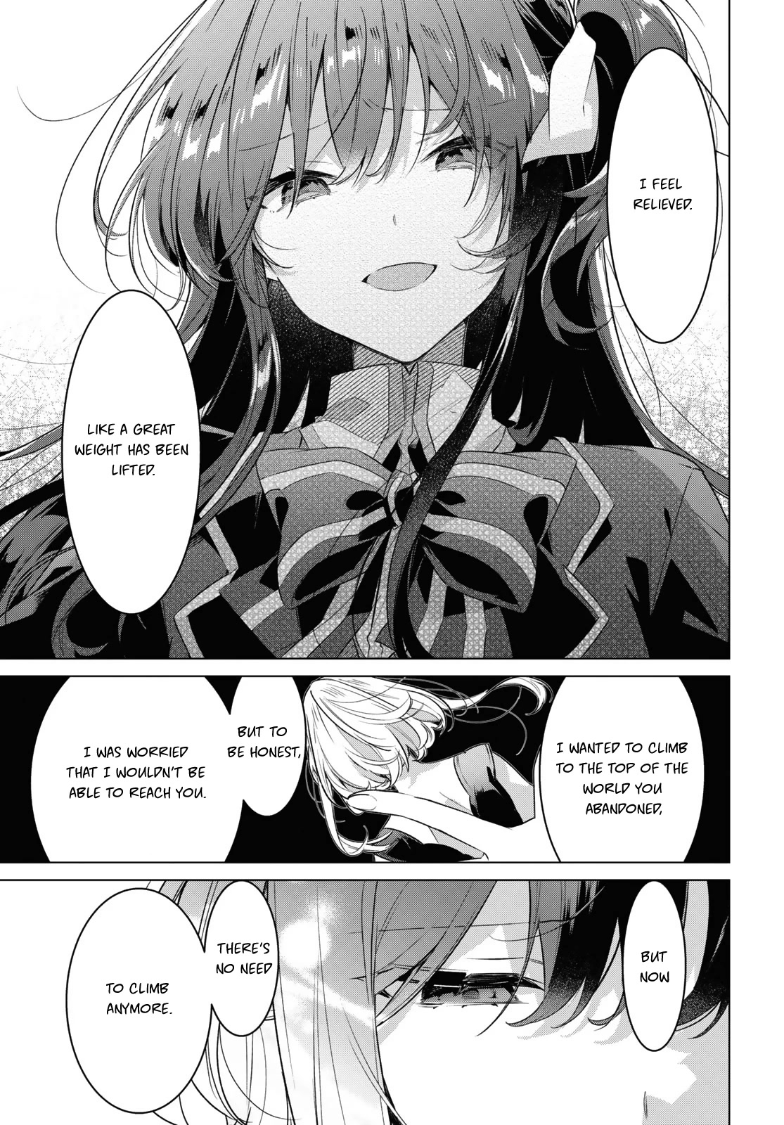 Whispering You a Love Song Chapter 34 page 15 - Chapter 34: The Past, Determination, and a Curse.