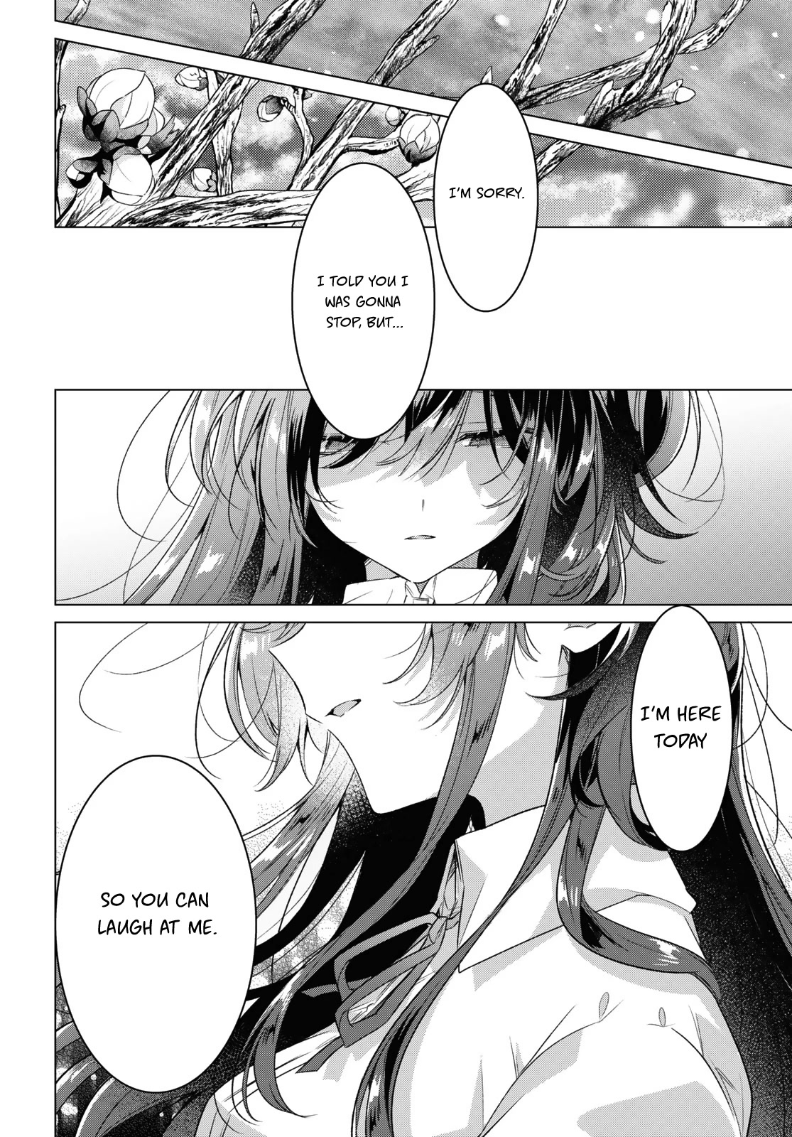 Whispering You a Love Song Chapter 34 page 20 - Chapter 34: The Past, Determination, and a Curse.