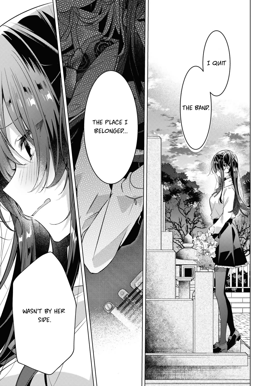 Whispering You a Love Song Chapter 34 page 21 - Chapter 34: The Past, Determination, and a Curse.