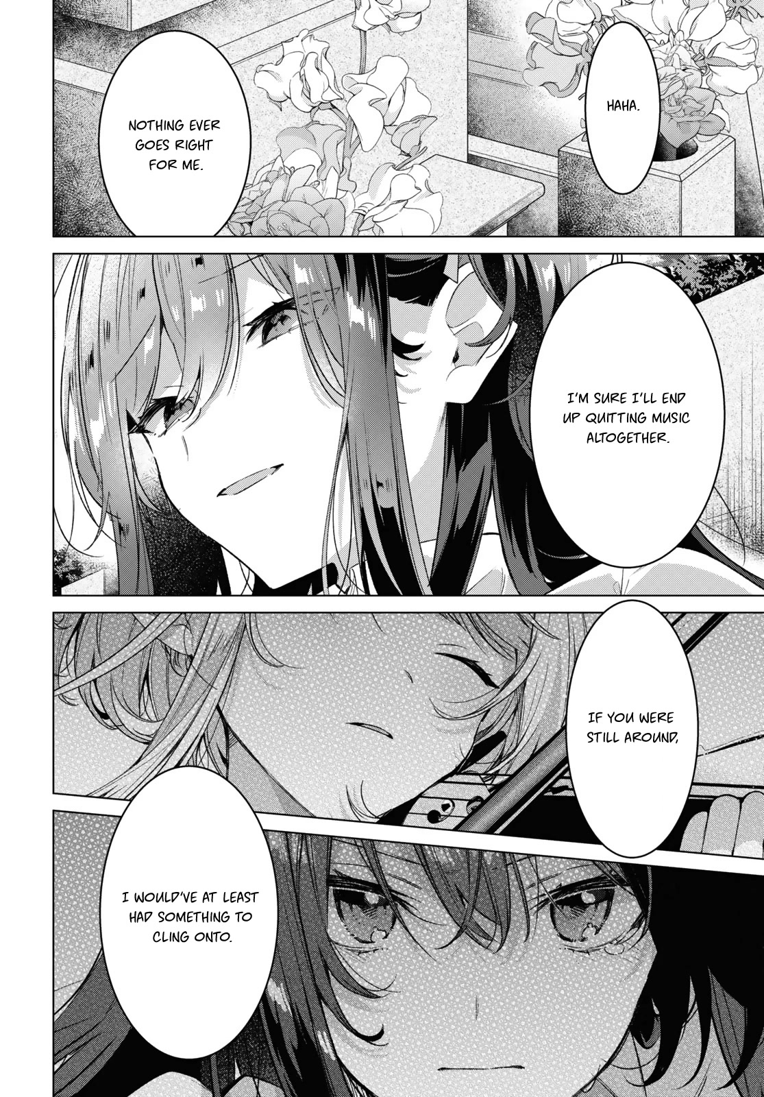 Whispering You a Love Song Chapter 34 page 22 - Chapter 34: The Past, Determination, and a Curse.