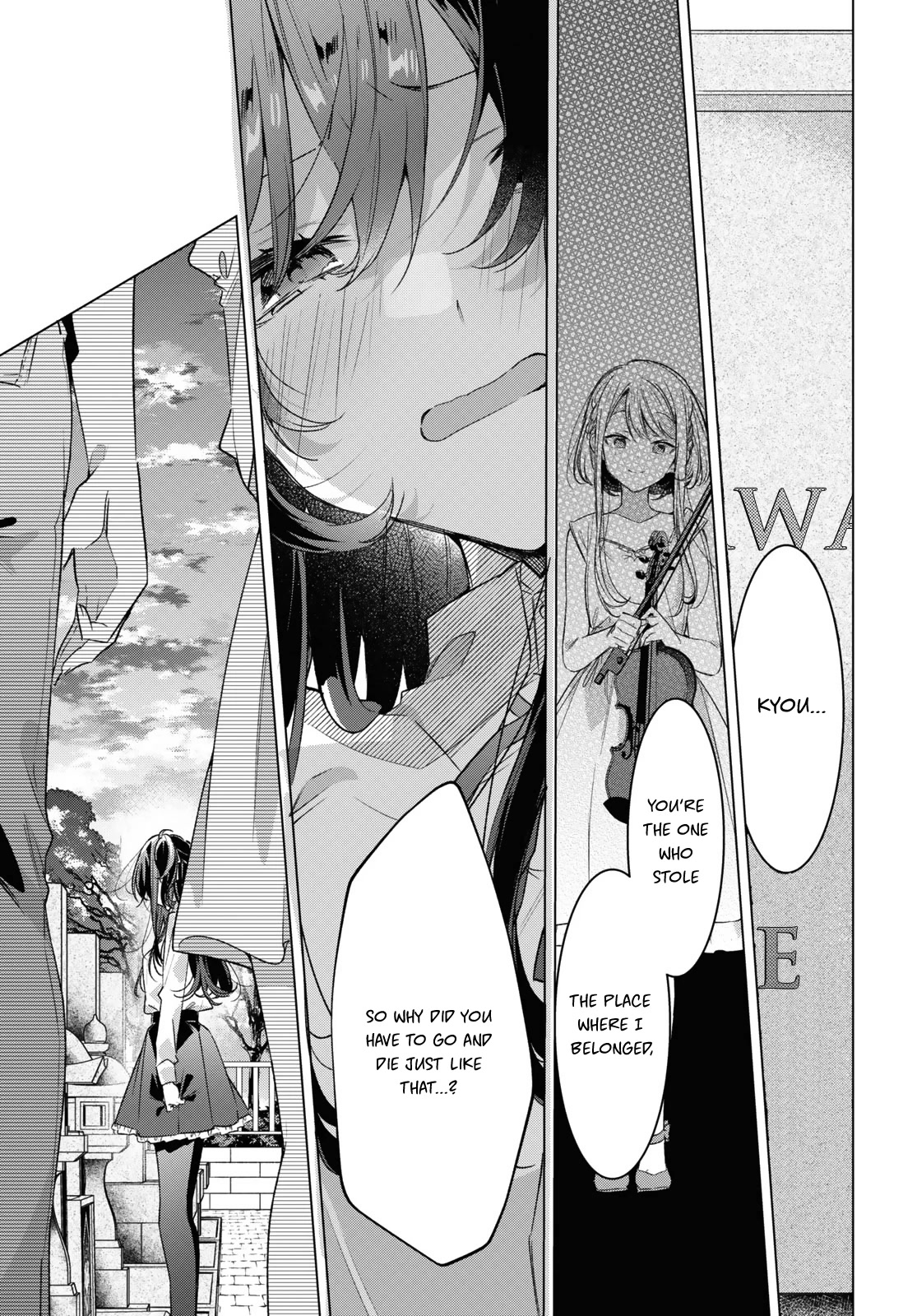 Whispering You a Love Song Chapter 34 page 23 - Chapter 34: The Past, Determination, and a Curse.