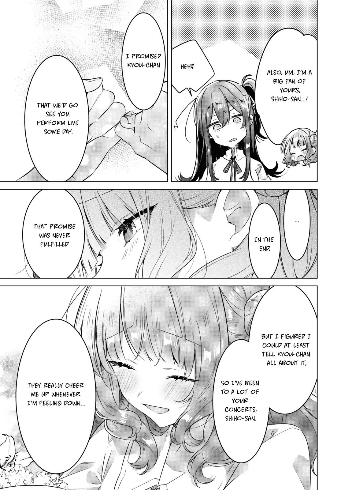 Whispering You a Love Song Chapter 34 page 27 - Chapter 34: The Past, Determination, and a Curse.