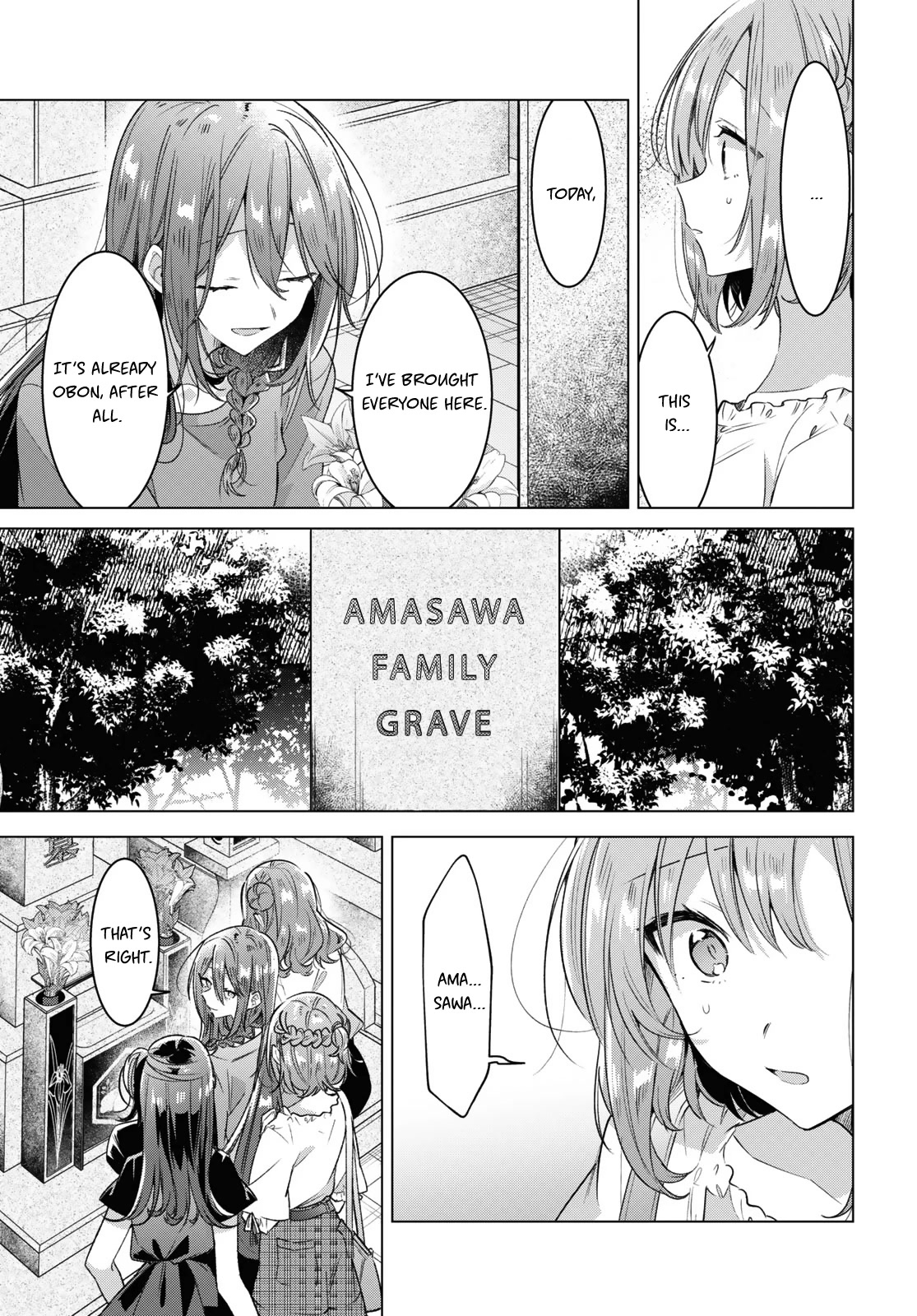 Whispering You a Love Song Chapter 34 page 3 - Chapter 34: The Past, Determination, and a Curse.