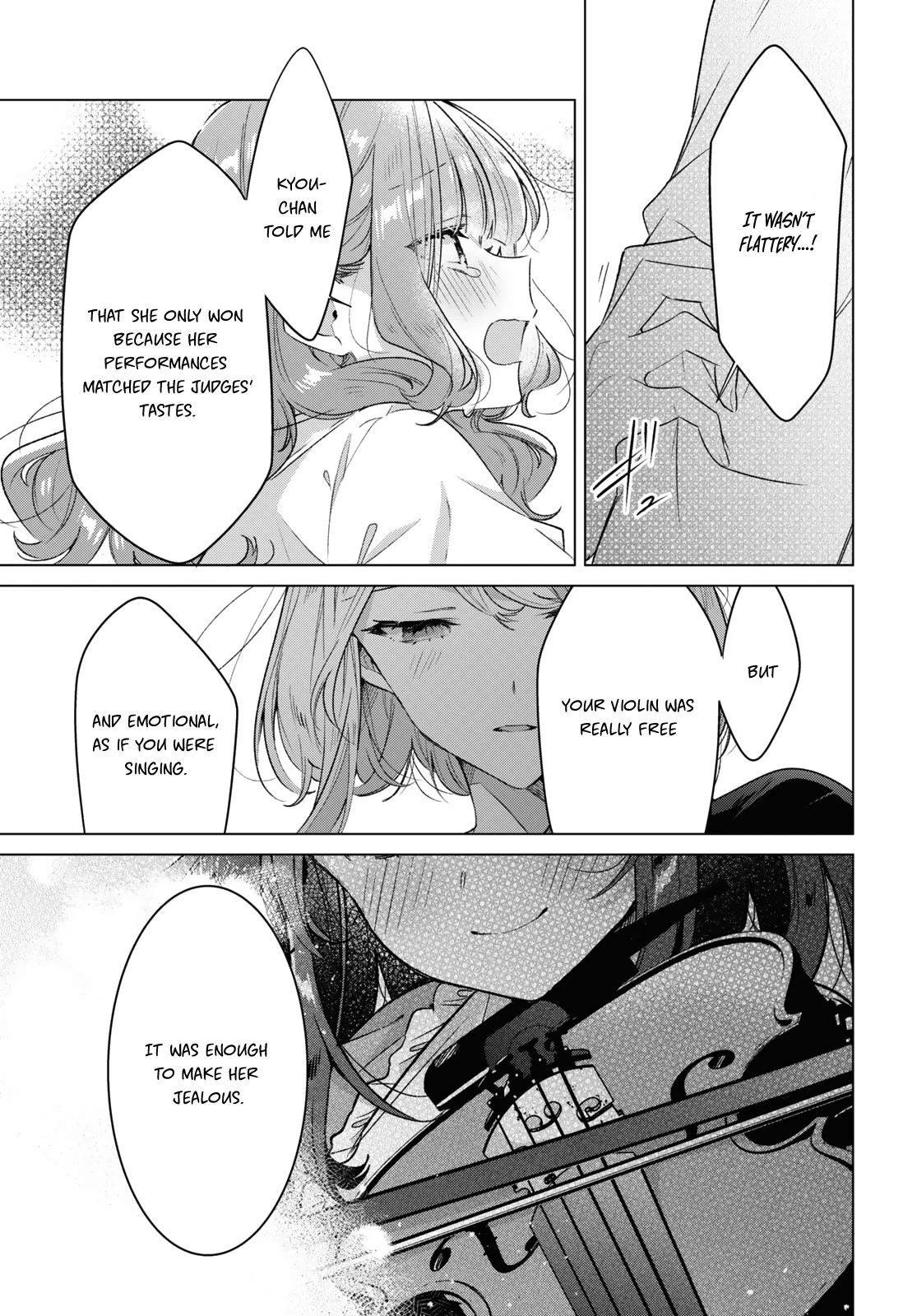Whispering You a Love Song Chapter 34 page 33 - Chapter 34: The Past, Determination, and a Curse.