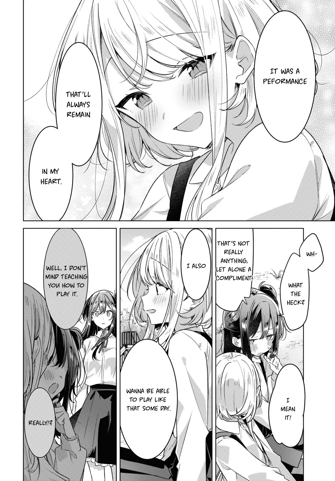 Whispering You a Love Song Chapter 34 page 34 - Chapter 34: The Past, Determination, and a Curse.