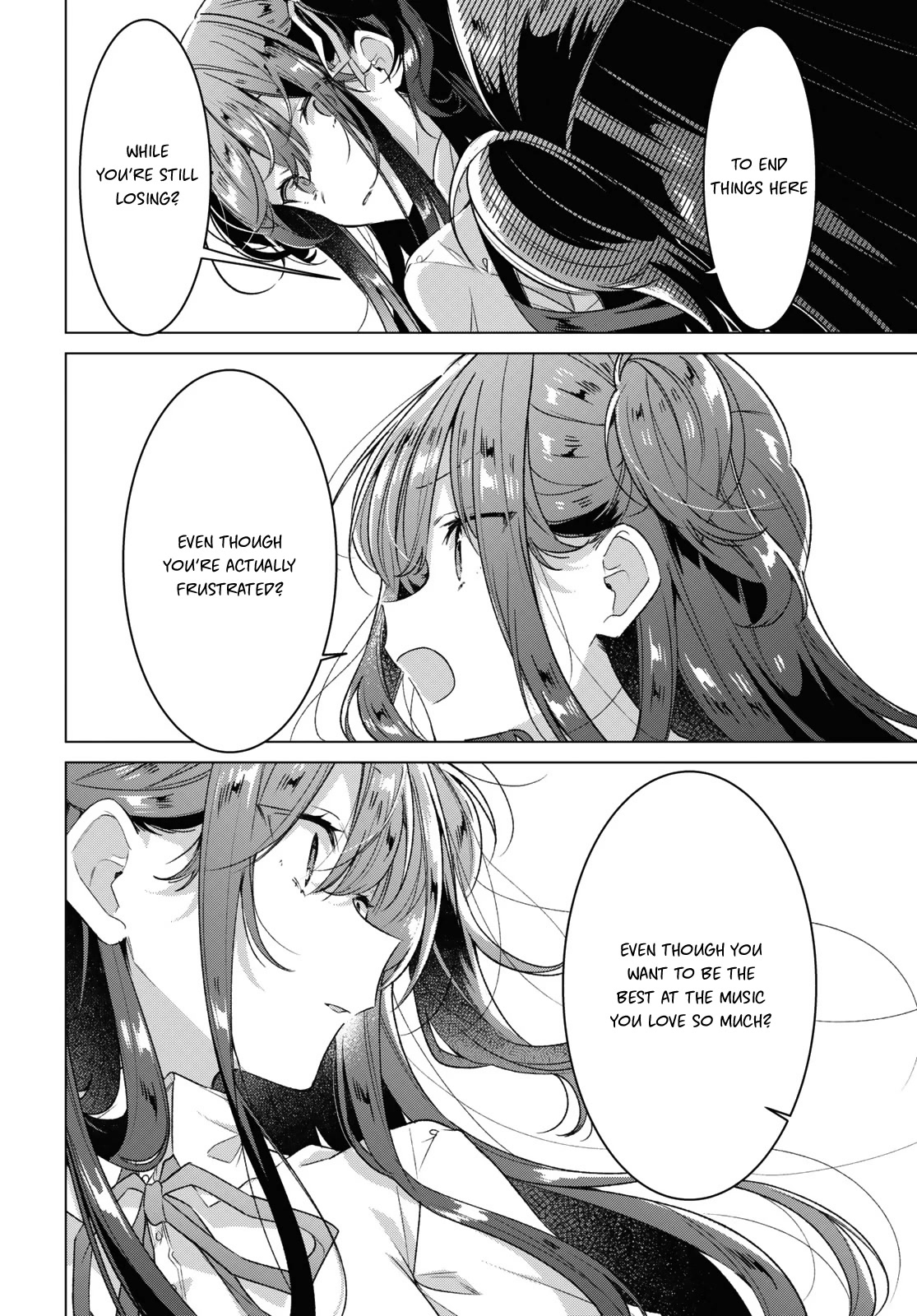 Whispering You a Love Song Chapter 34 page 36 - Chapter 34: The Past, Determination, and a Curse.