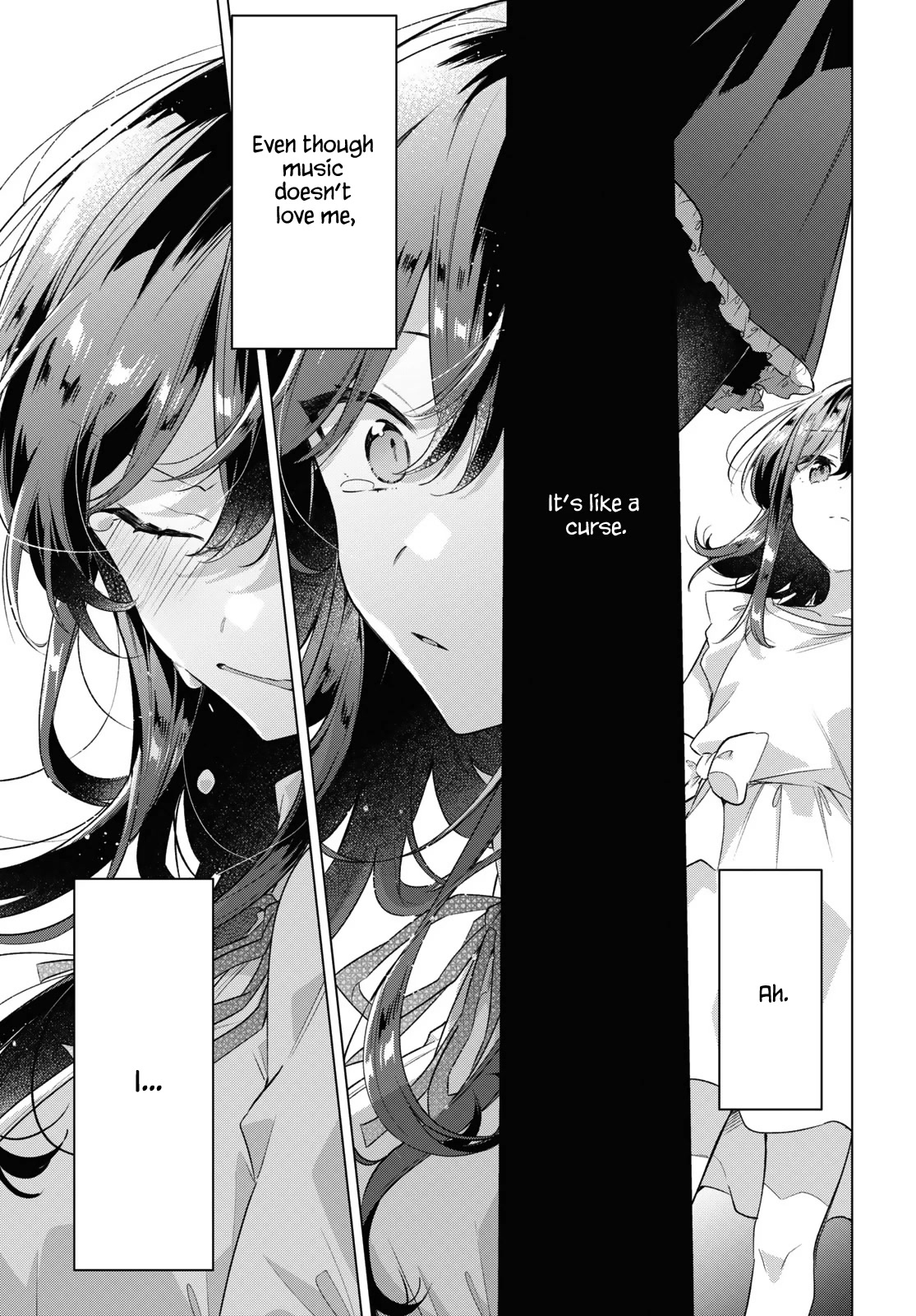 Whispering You a Love Song Chapter 34 page 37 - Chapter 34: The Past, Determination, and a Curse.