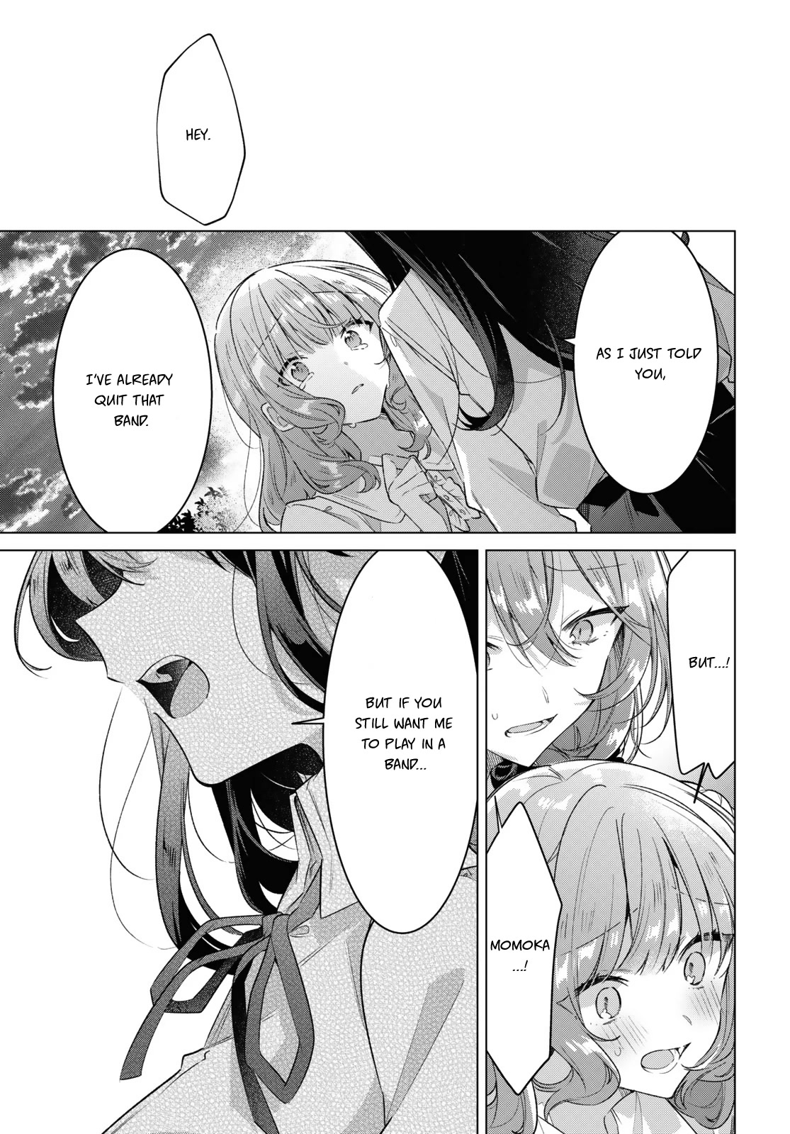 Whispering You a Love Song Chapter 34 page 39 - Chapter 34: The Past, Determination, and a Curse.