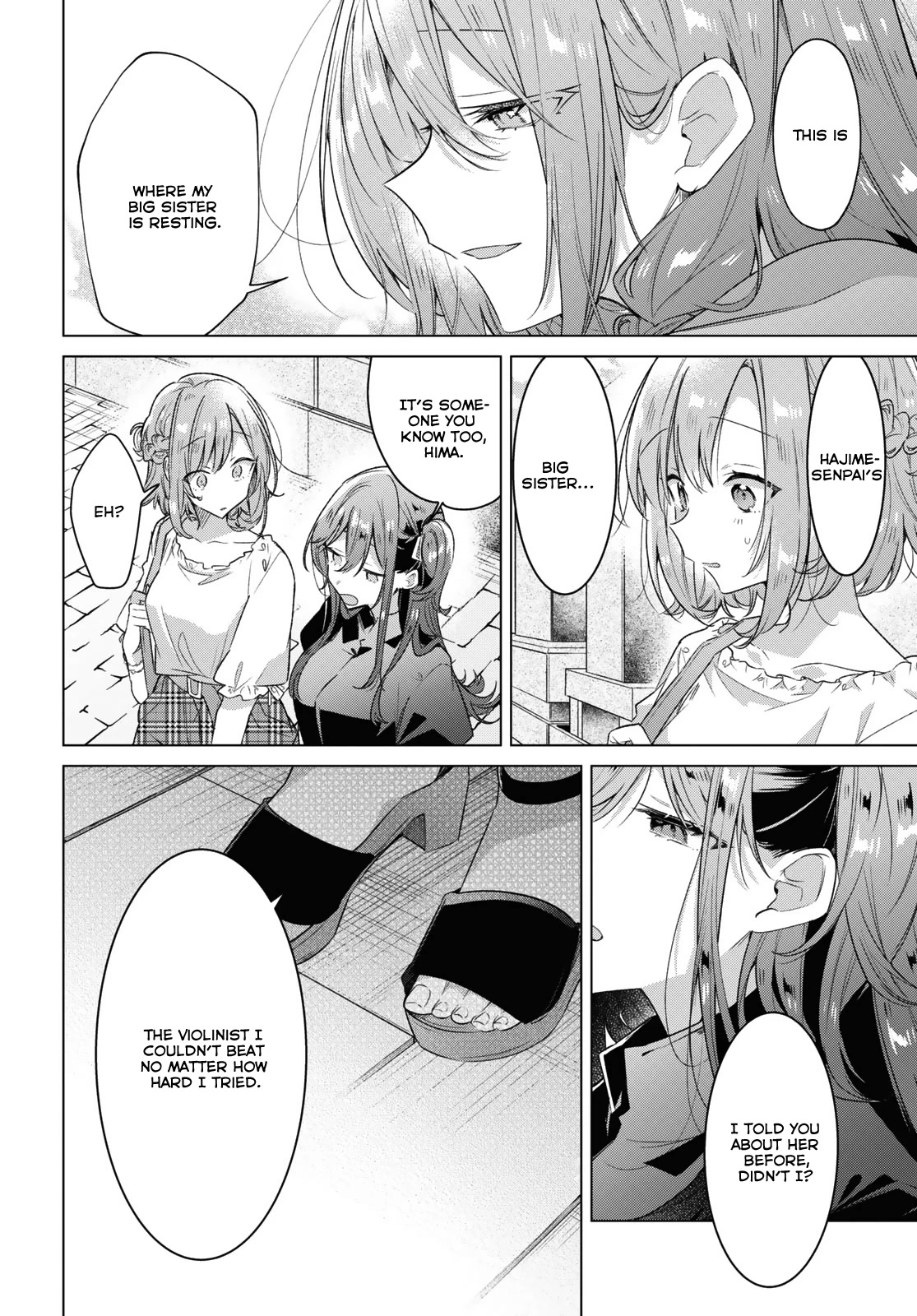 Whispering You a Love Song Chapter 34 page 4 - Chapter 34: The Past, Determination, and a Curse.