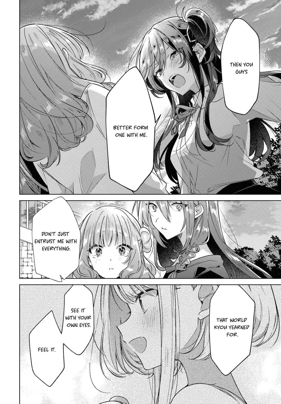 Whispering You a Love Song Chapter 34 page 40 - Chapter 34: The Past, Determination, and a Curse.