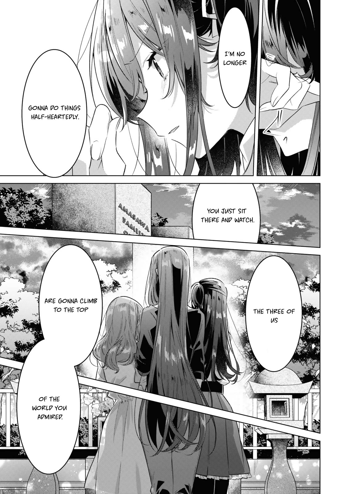 Whispering You a Love Song Chapter 34 page 43 - Chapter 34: The Past, Determination, and a Curse.