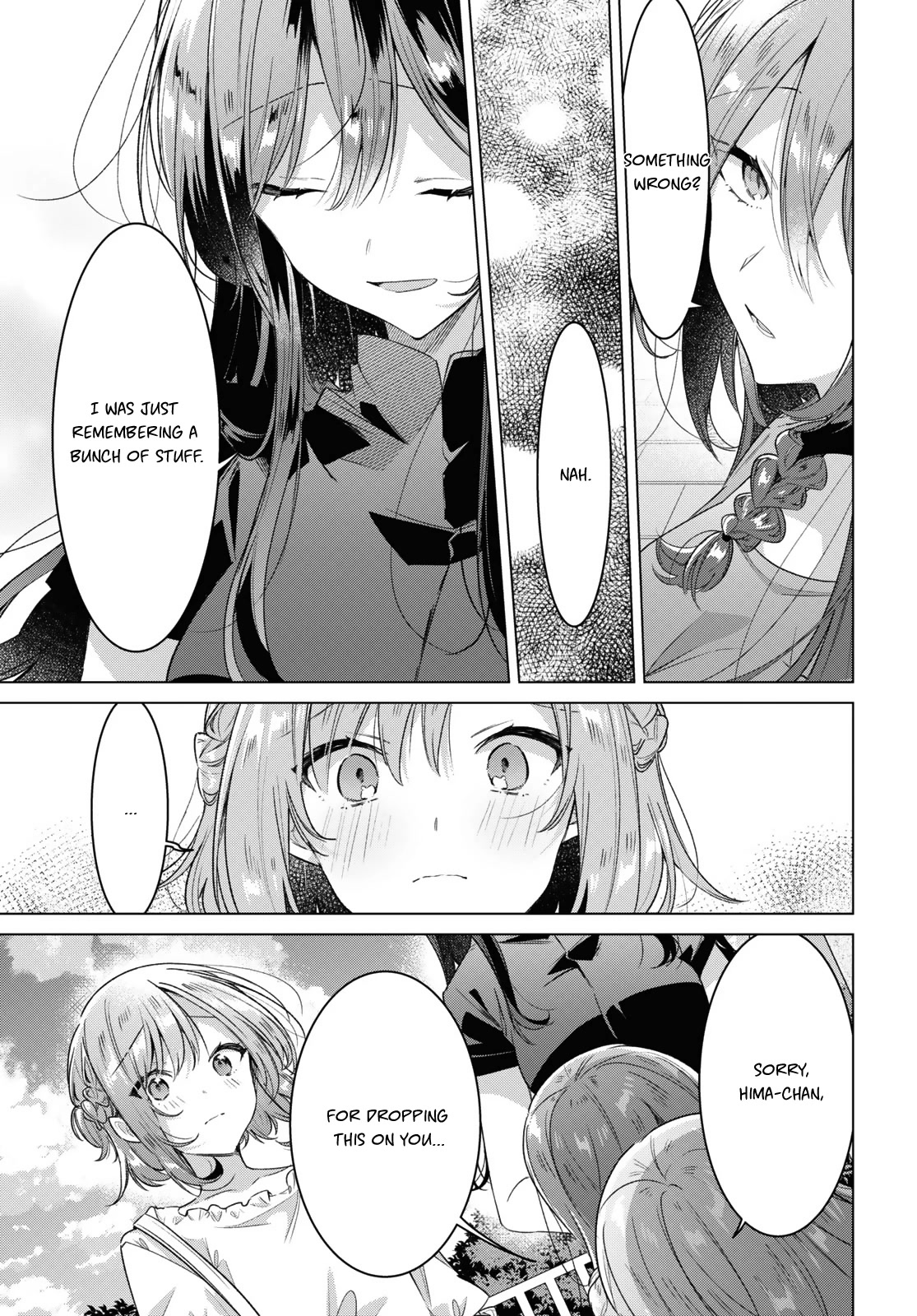 Whispering You a Love Song Chapter 34 page 45 - Chapter 34: The Past, Determination, and a Curse.