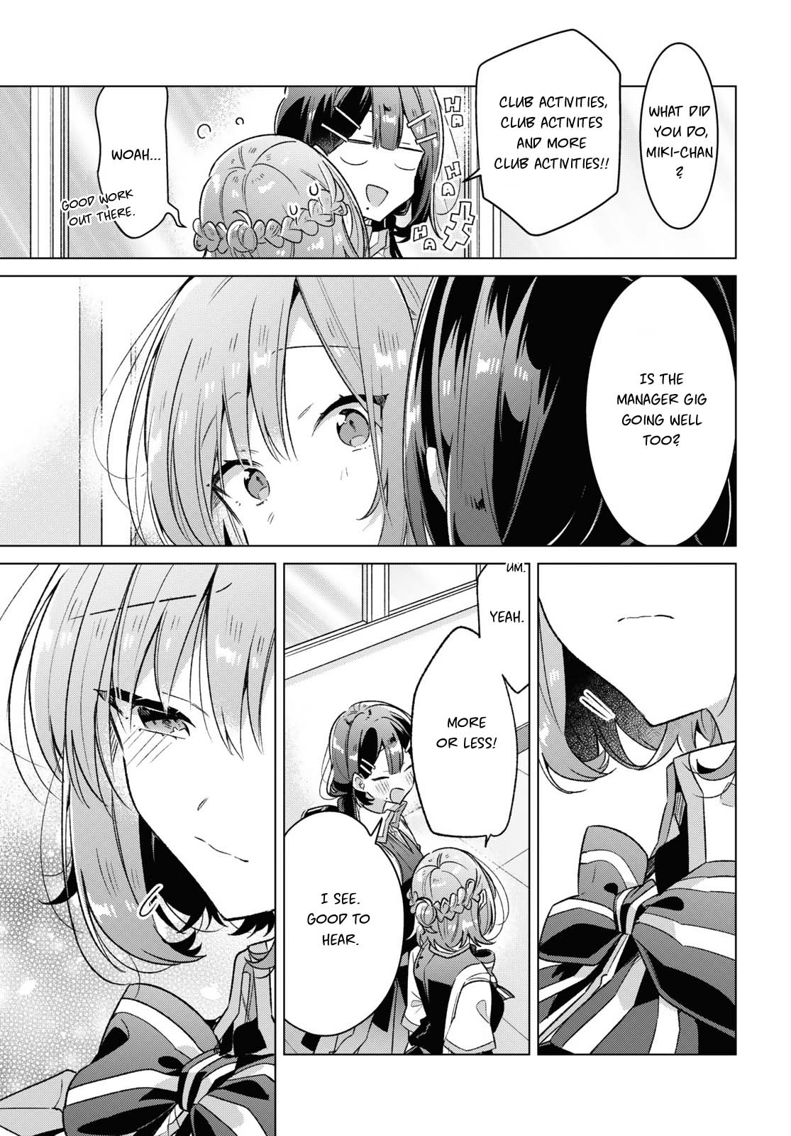 Whispering You a Love Song Chapter 37 page 3 - Chapter 37: A New Term, Regrets, and a New Song.