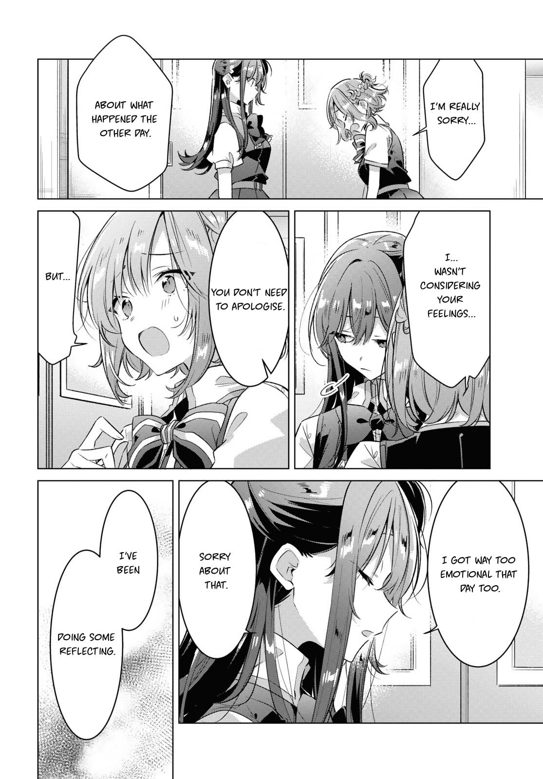 Whispering You a Love Song Chapter 37 page 6 - Chapter 37: A New Term, Regrets, and a New Song.