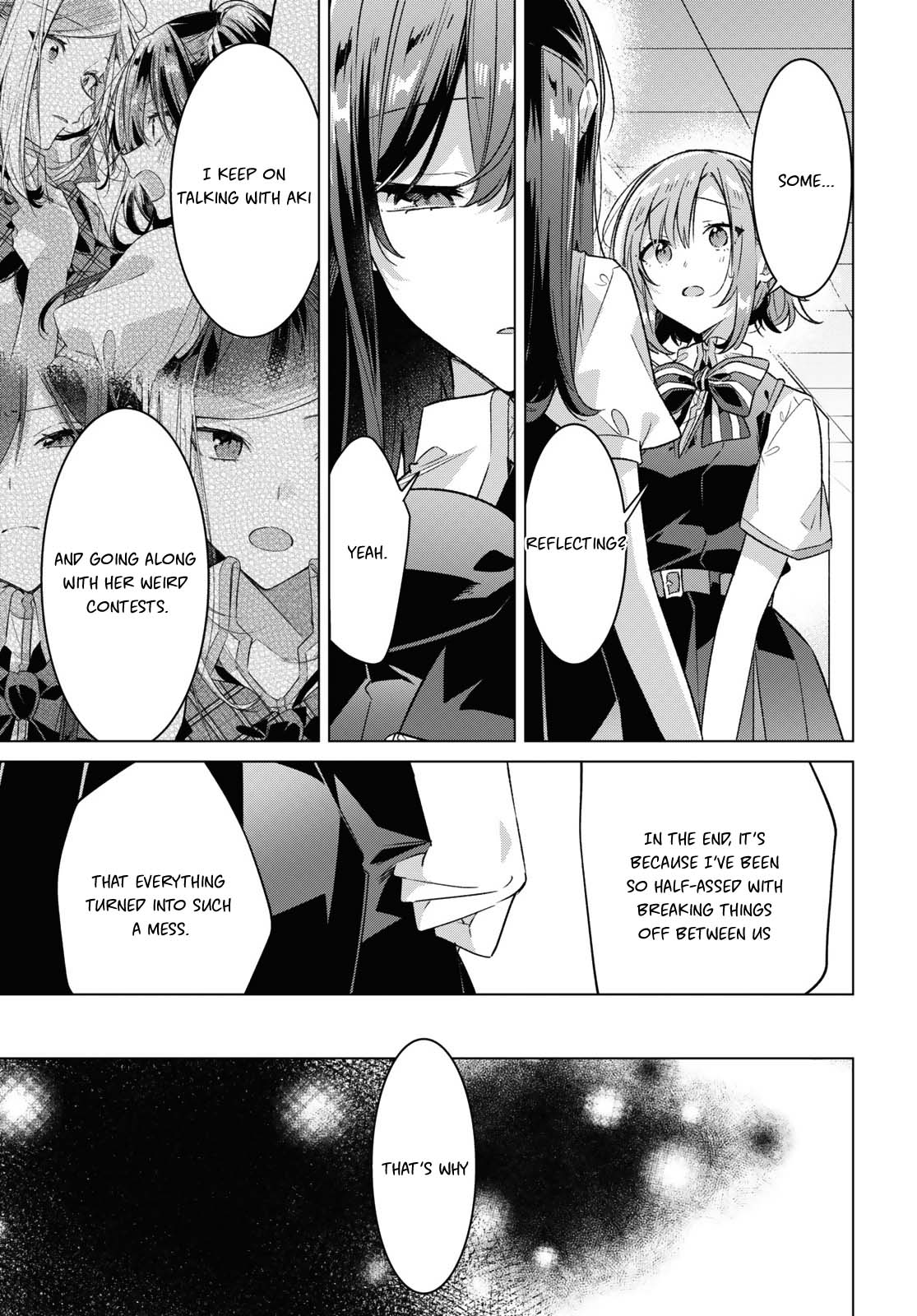 Whispering You a Love Song Chapter 37 page 7 - Chapter 37: A New Term, Regrets, and a New Song.