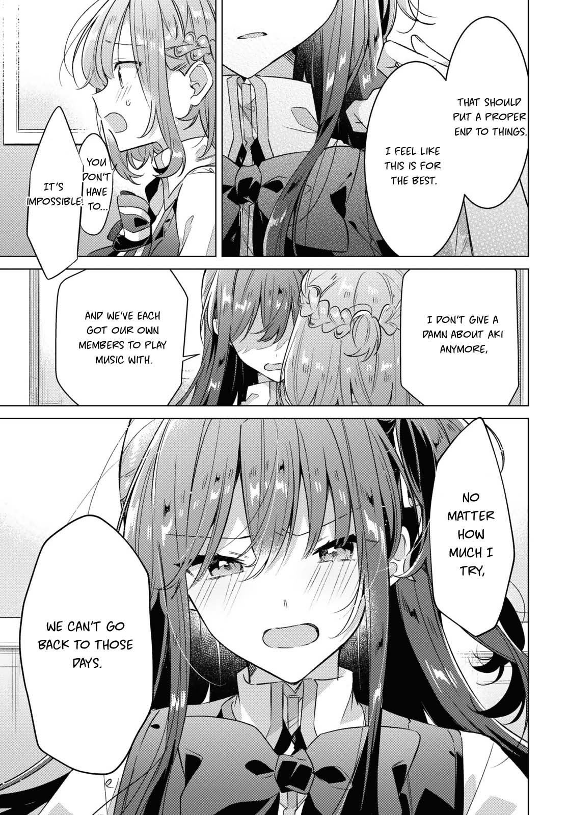Whispering You a Love Song Chapter 37 page 9 - Chapter 37: A New Term, Regrets, and a New Song.