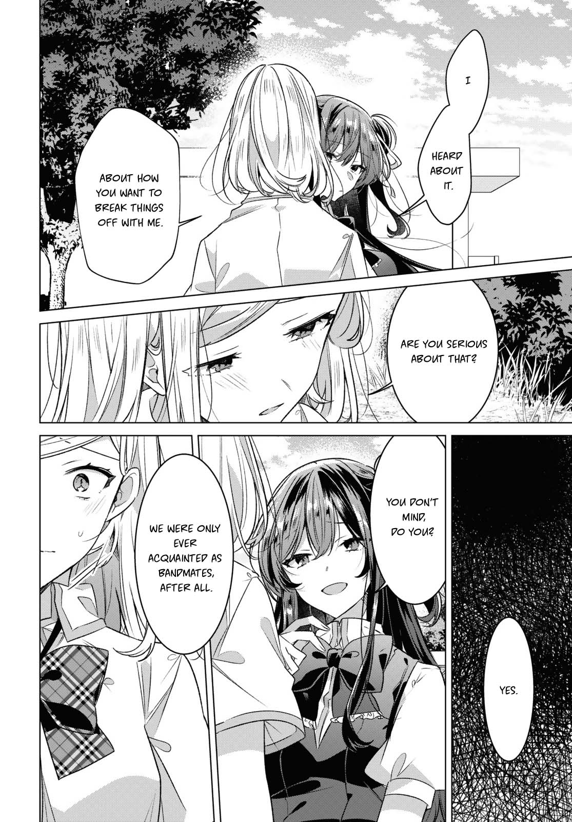 Whispering You a Love Song Chapter 39 page 4 - Chapter 39: A Confrontation, A Mismatch.