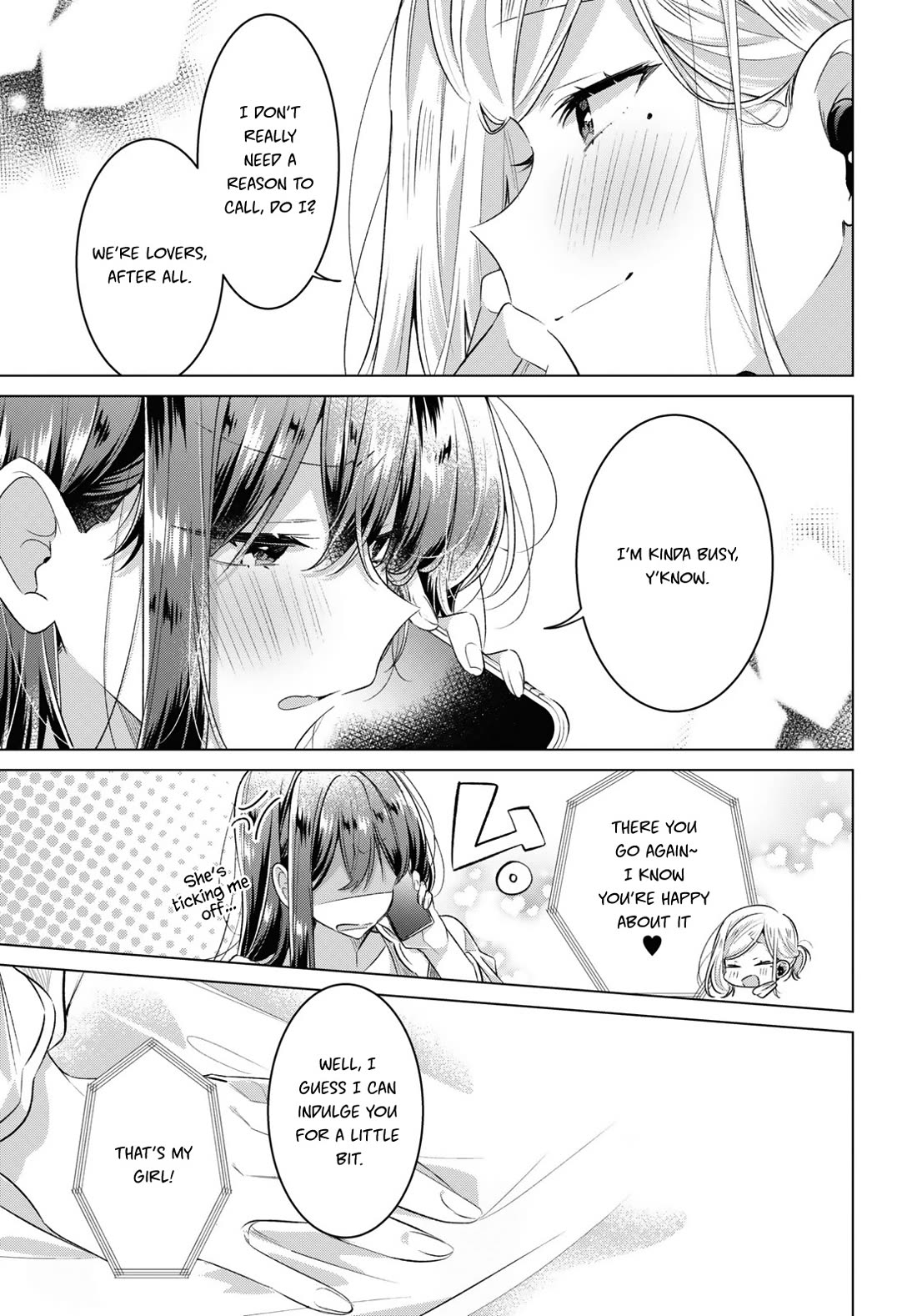 Whispering You a Love Song Chapter 47.5 page 9 - Chapter 47.5: After the Date, And Lovers.