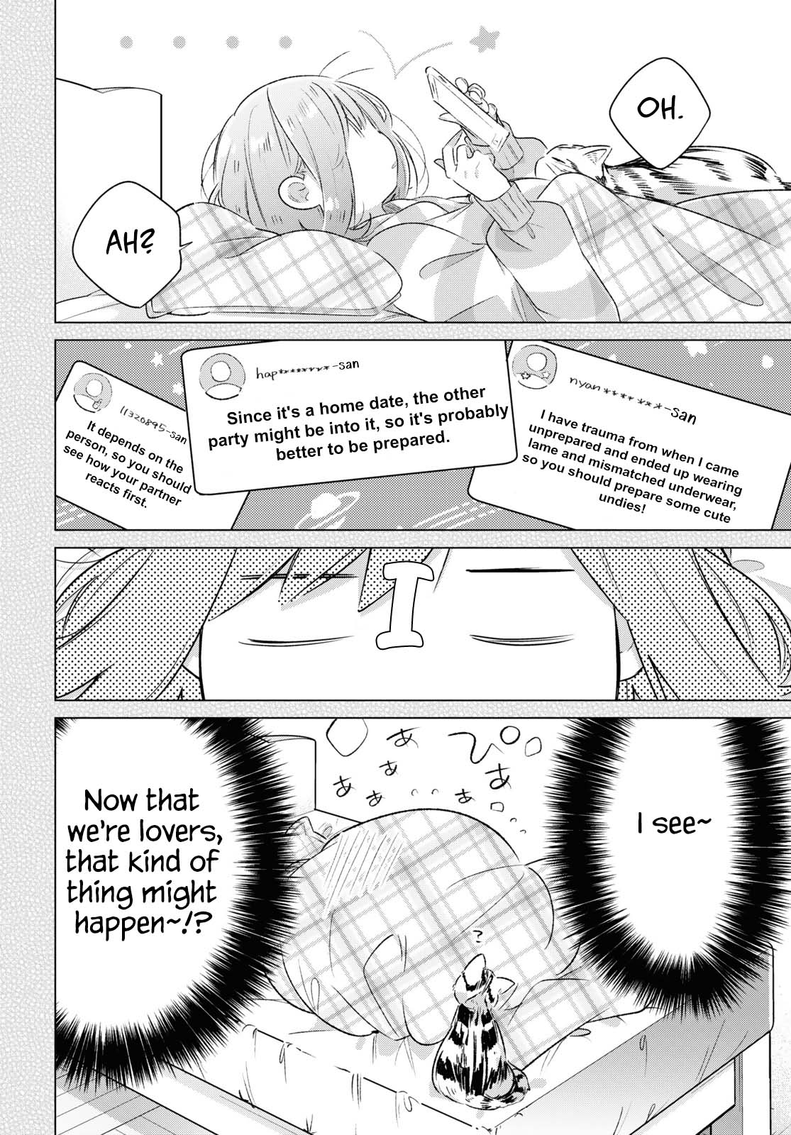Whispering You a Love Song Chapter 48 page 8 - Chapter 48: A Home Date and What Comes After That.
