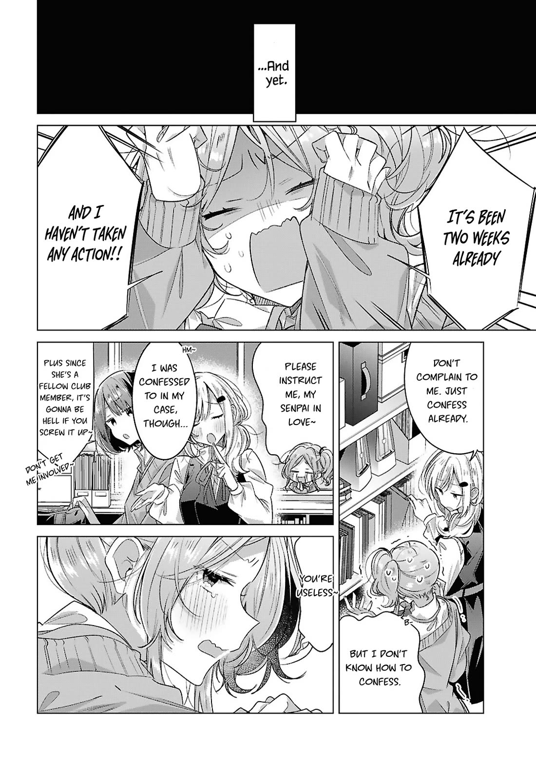Whispering You a Love Song Chapter 49 page 4 - Chapter 49: Impatience, Consultation, and a Confession...