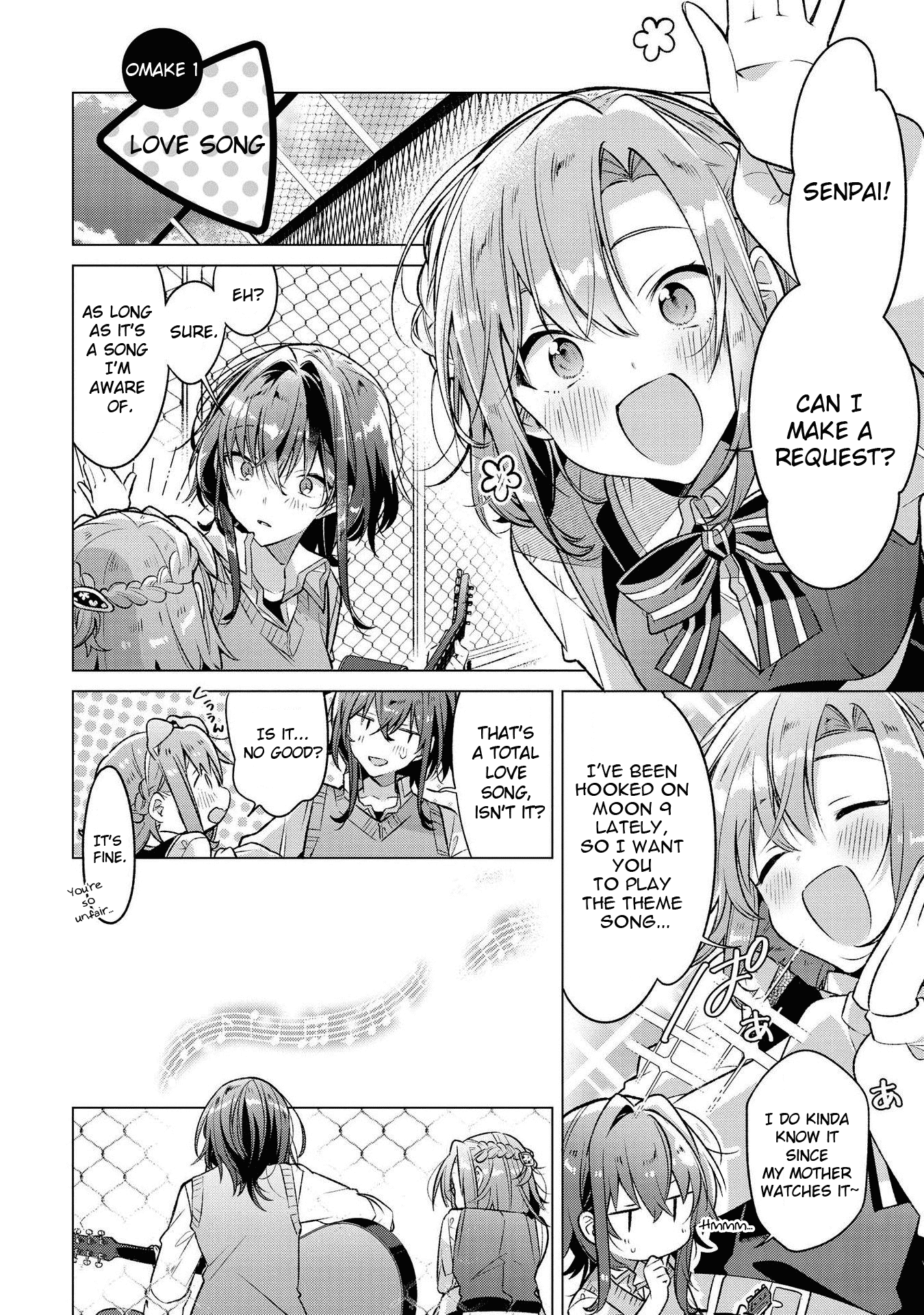 Whispering You a Love Song Chapter 5.5 page 10 - Chapter 5.5: Volume 1 Extras