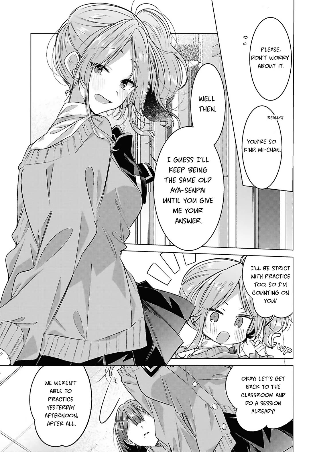 Whispering You a Love Song Chapter 50 page 13 - Chapter 50: A Confession, Confusion, and Sadness.