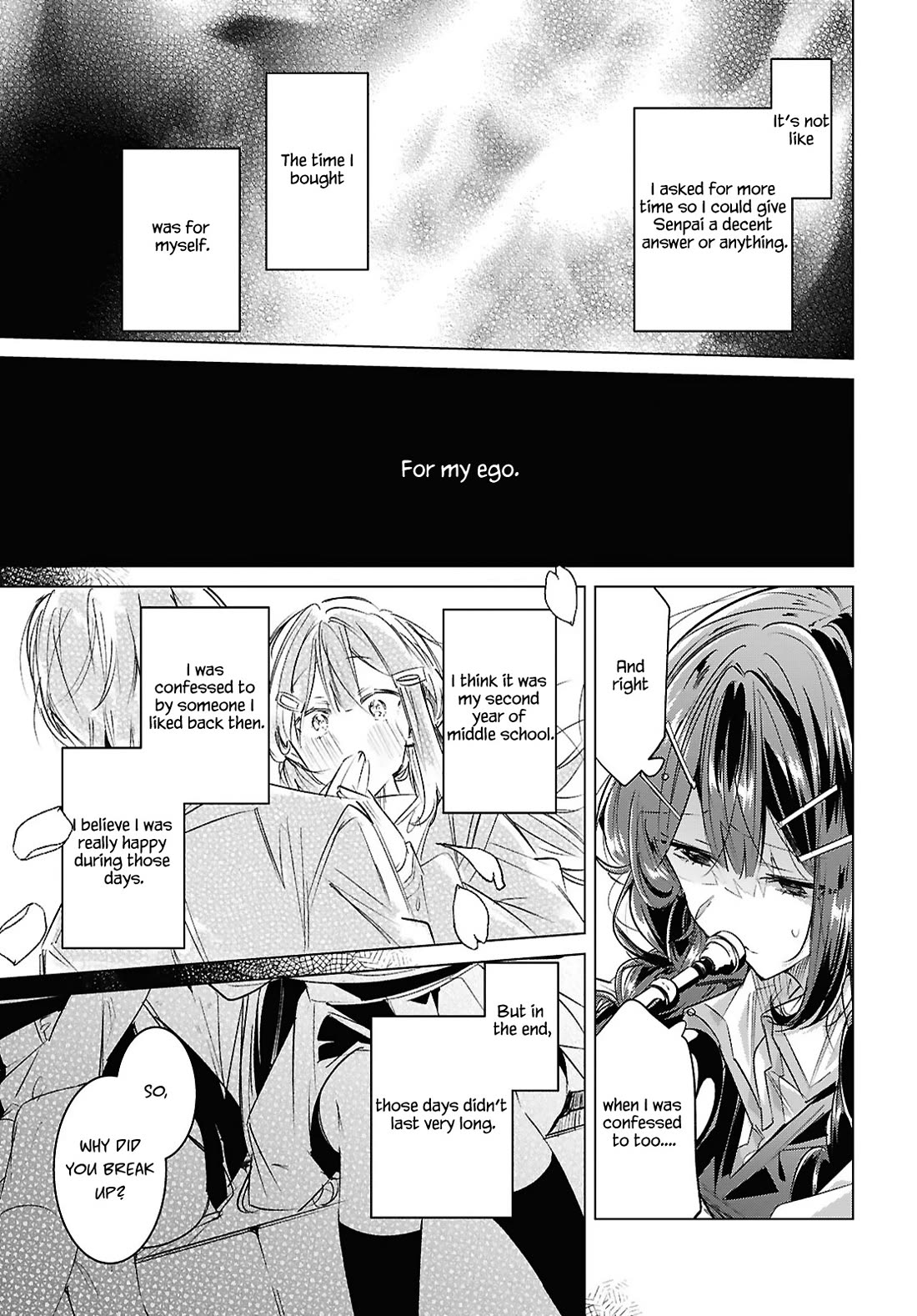 Whispering You a Love Song Chapter 50 page 15 - Chapter 50: A Confession, Confusion, and Sadness.