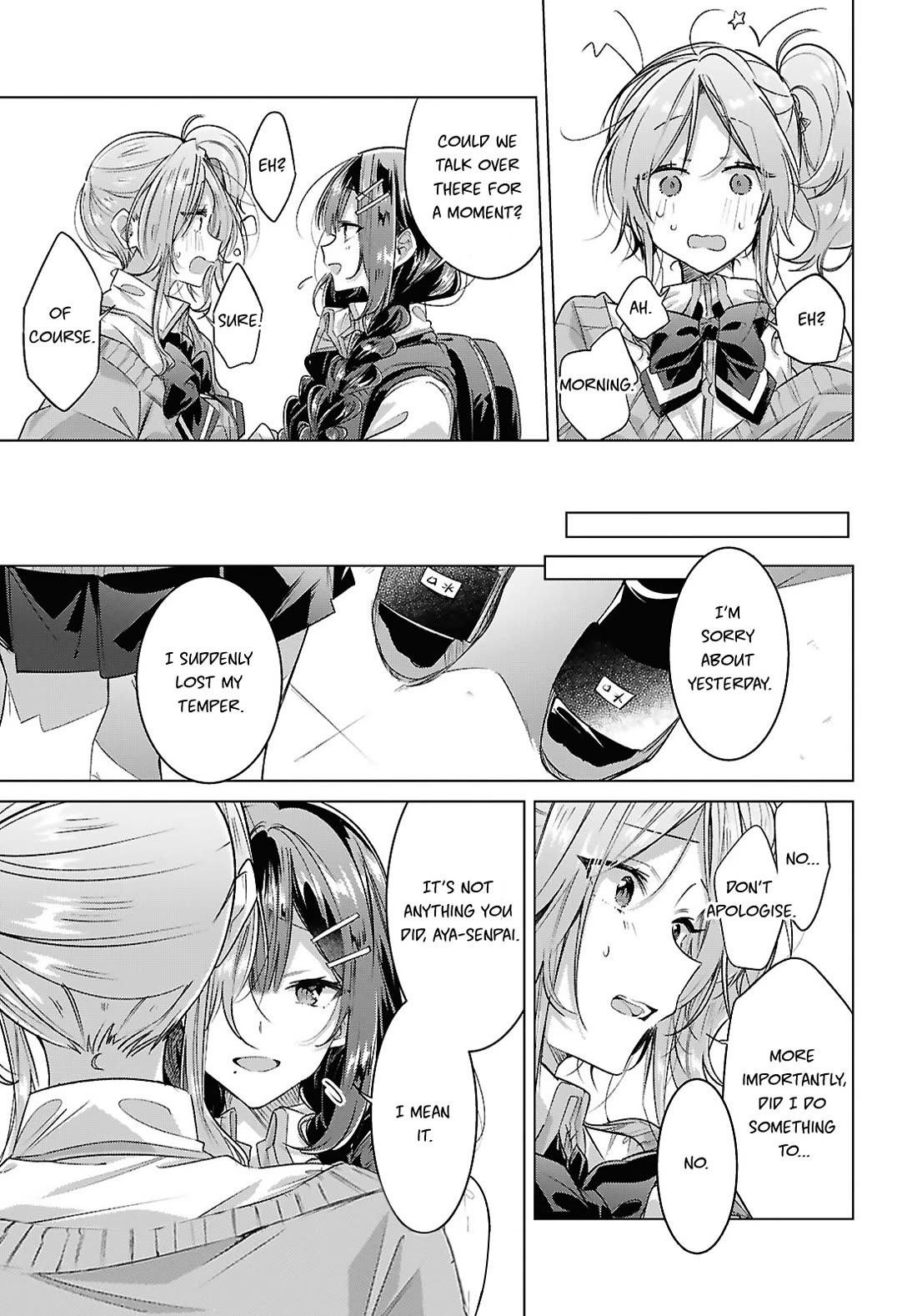 Whispering You a Love Song Chapter 50 page 9 - Chapter 50: A Confession, Confusion, and Sadness.