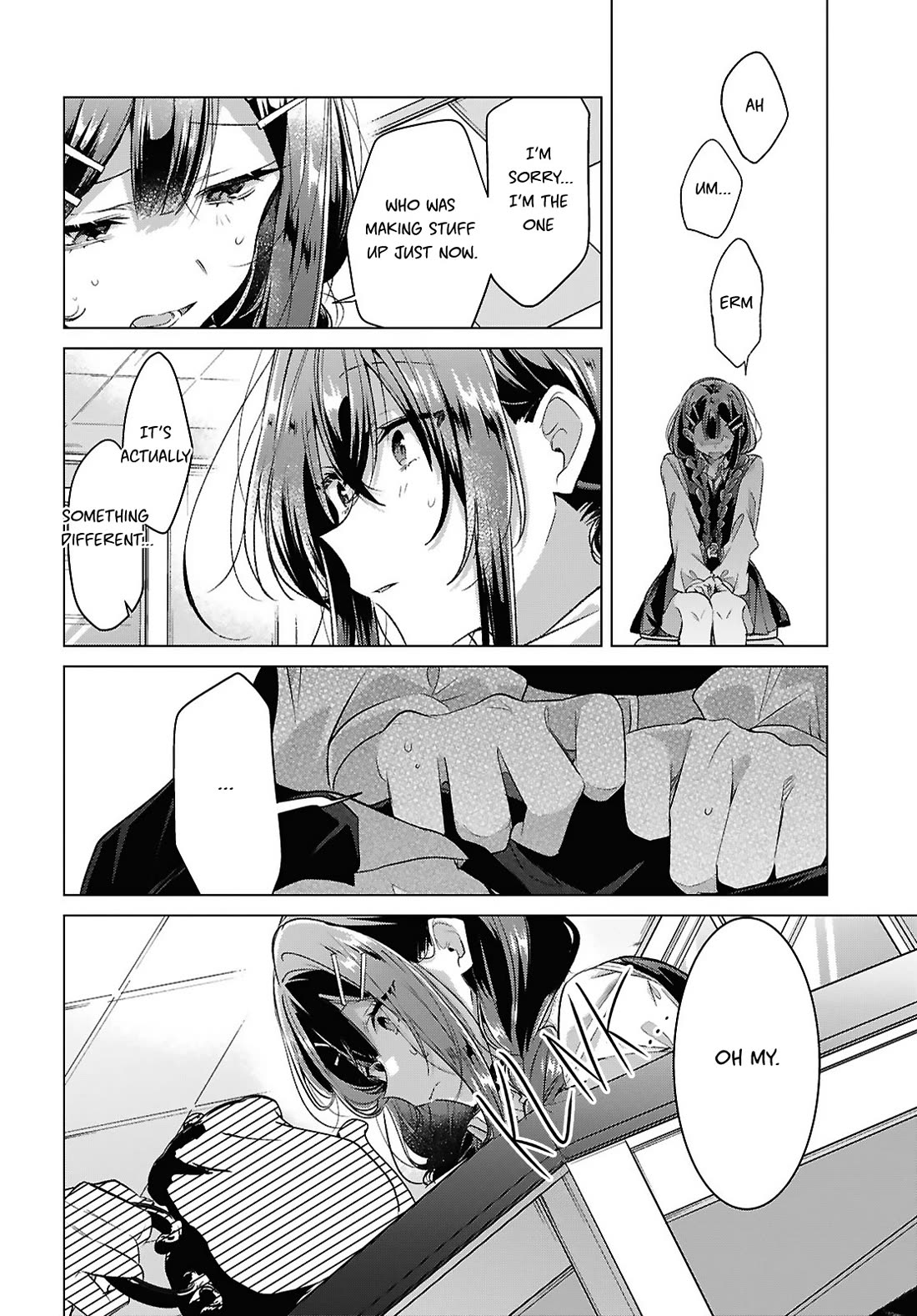 Whispering You a Love Song Chapter 51 page 6 - Chapter 51: Bewilderment, Lies, and Hesitation.