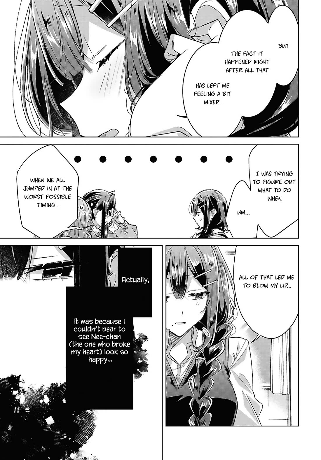 Whispering You a Love Song Chapter 51 page 9 - Chapter 51: Bewilderment, Lies, and Hesitation.