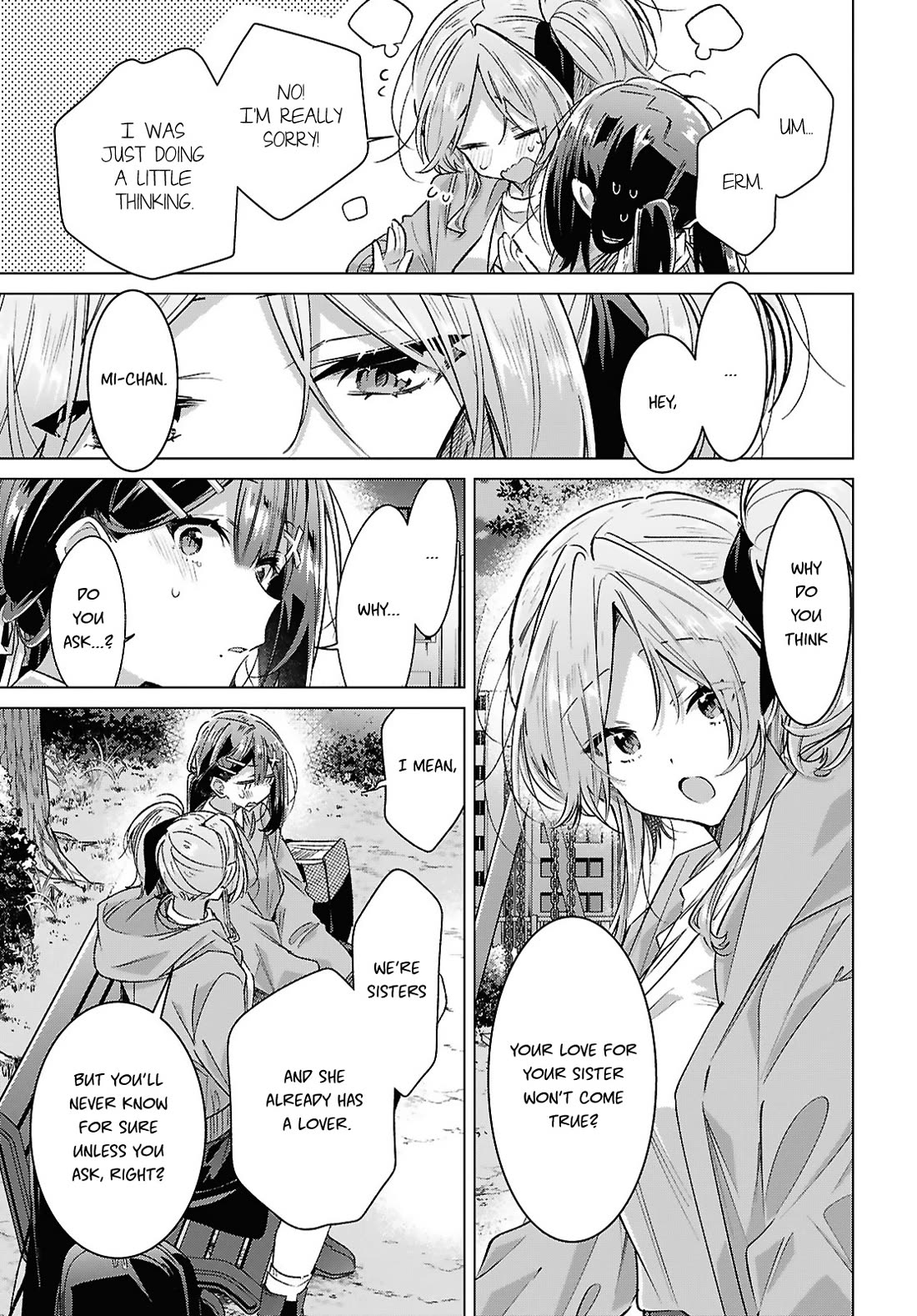 Whispering You a Love Song Chapter 56 page 19 - Chapter 56: Oozing Feelings and Definitive Emotions.