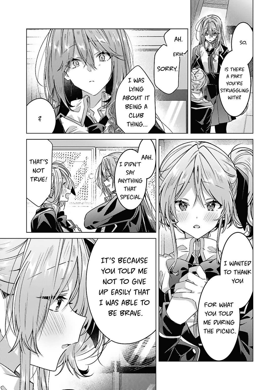 Whispering You a Love Song Chapter 58 page 11 - Chapter 58: A Party, Bragging, and Meddling.