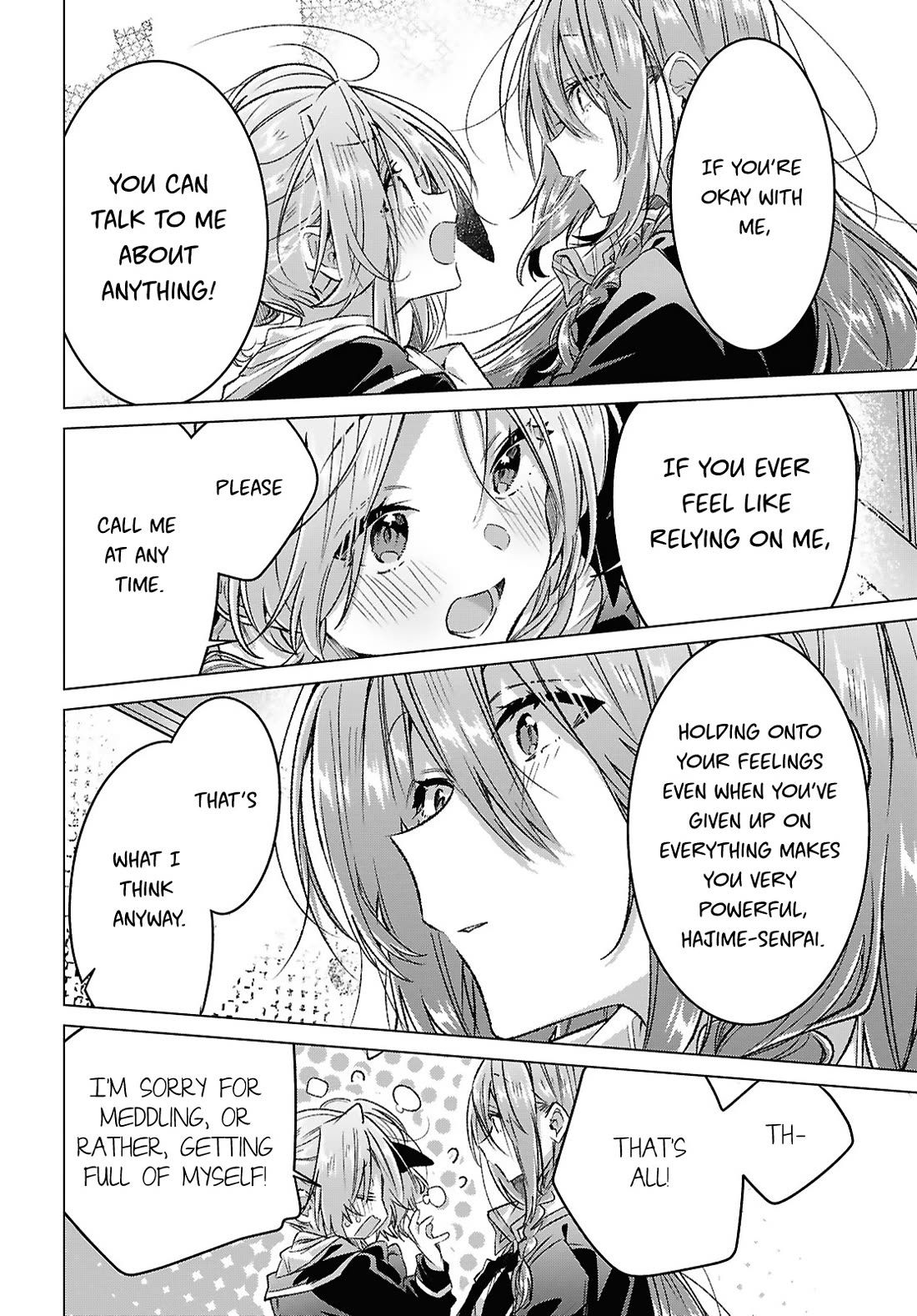 Whispering You a Love Song Chapter 58 page 16 - Chapter 58: A Party, Bragging, and Meddling.
