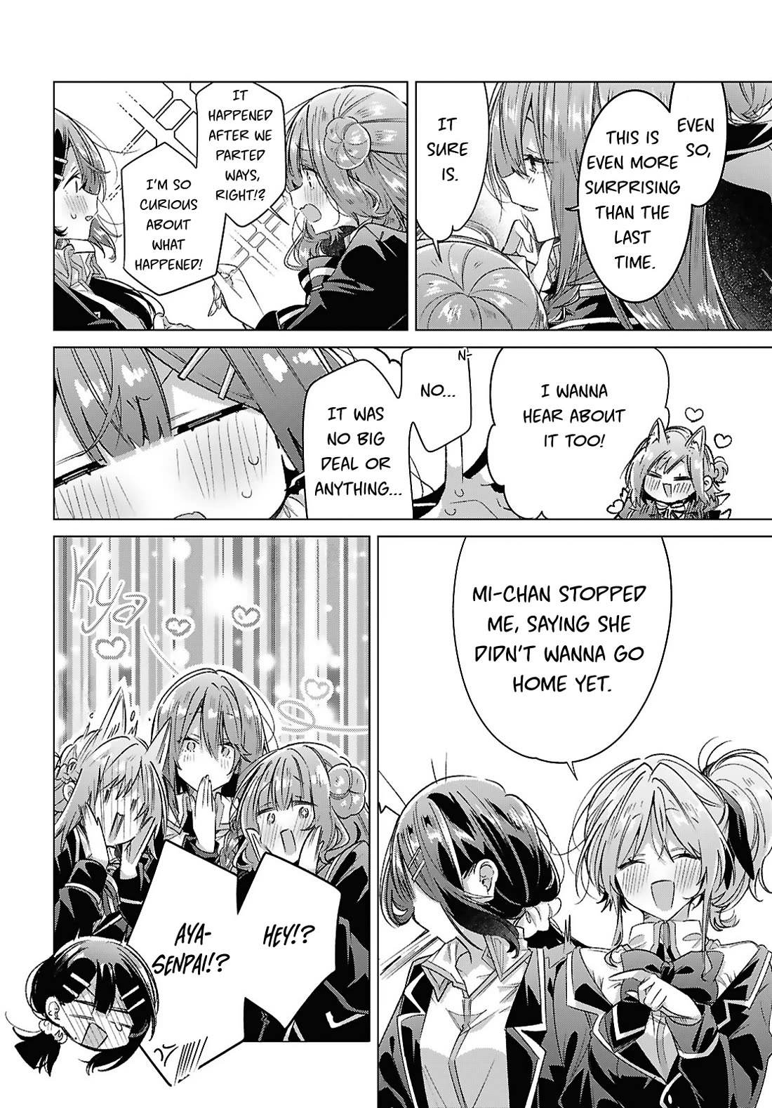 Whispering You a Love Song Chapter 58 page 6 - Chapter 58: A Party, Bragging, and Meddling.