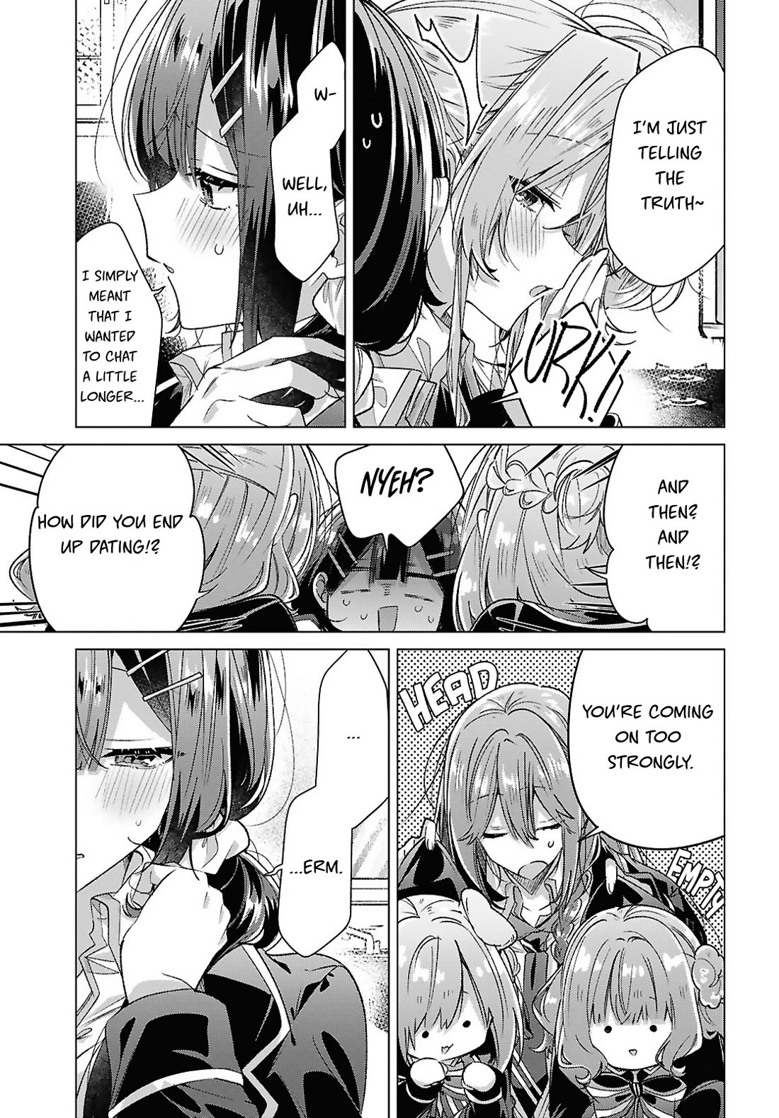 Whispering You a Love Song Chapter 58 page 7 - Chapter 58: A Party, Bragging, and Meddling.