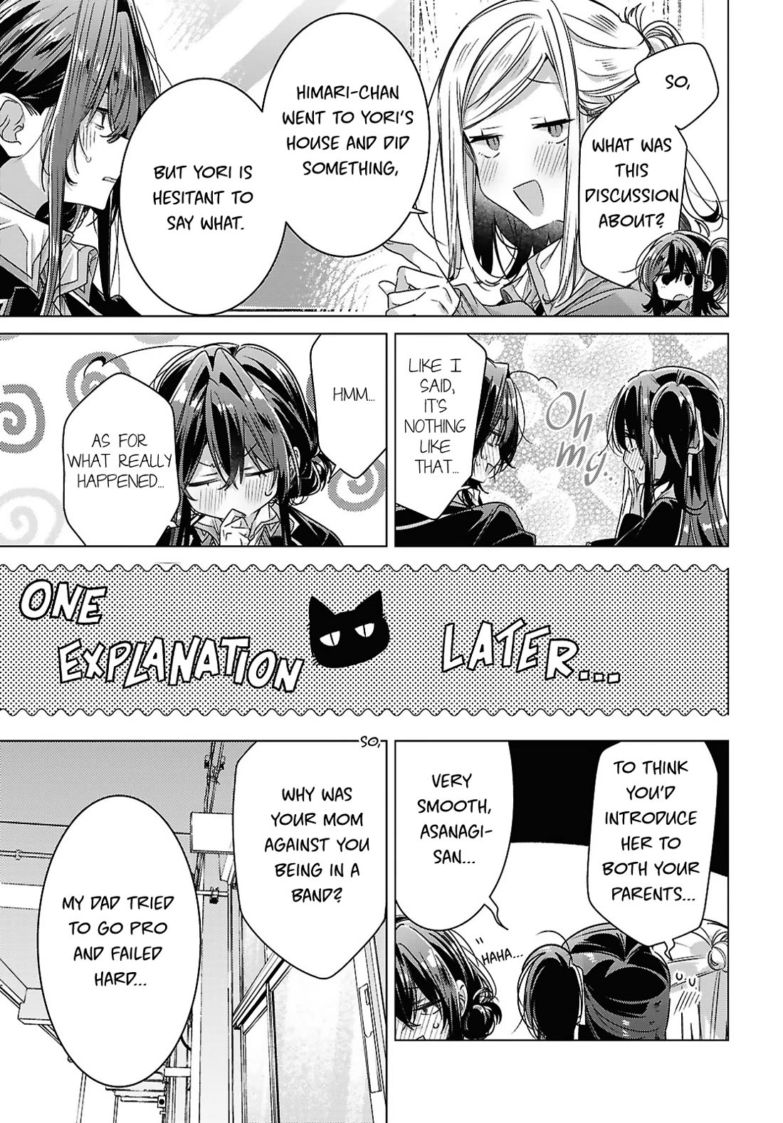 Whispering You a Love Song Chapter 60 page 13 - Chapter 60: After School, Tests, and Music.