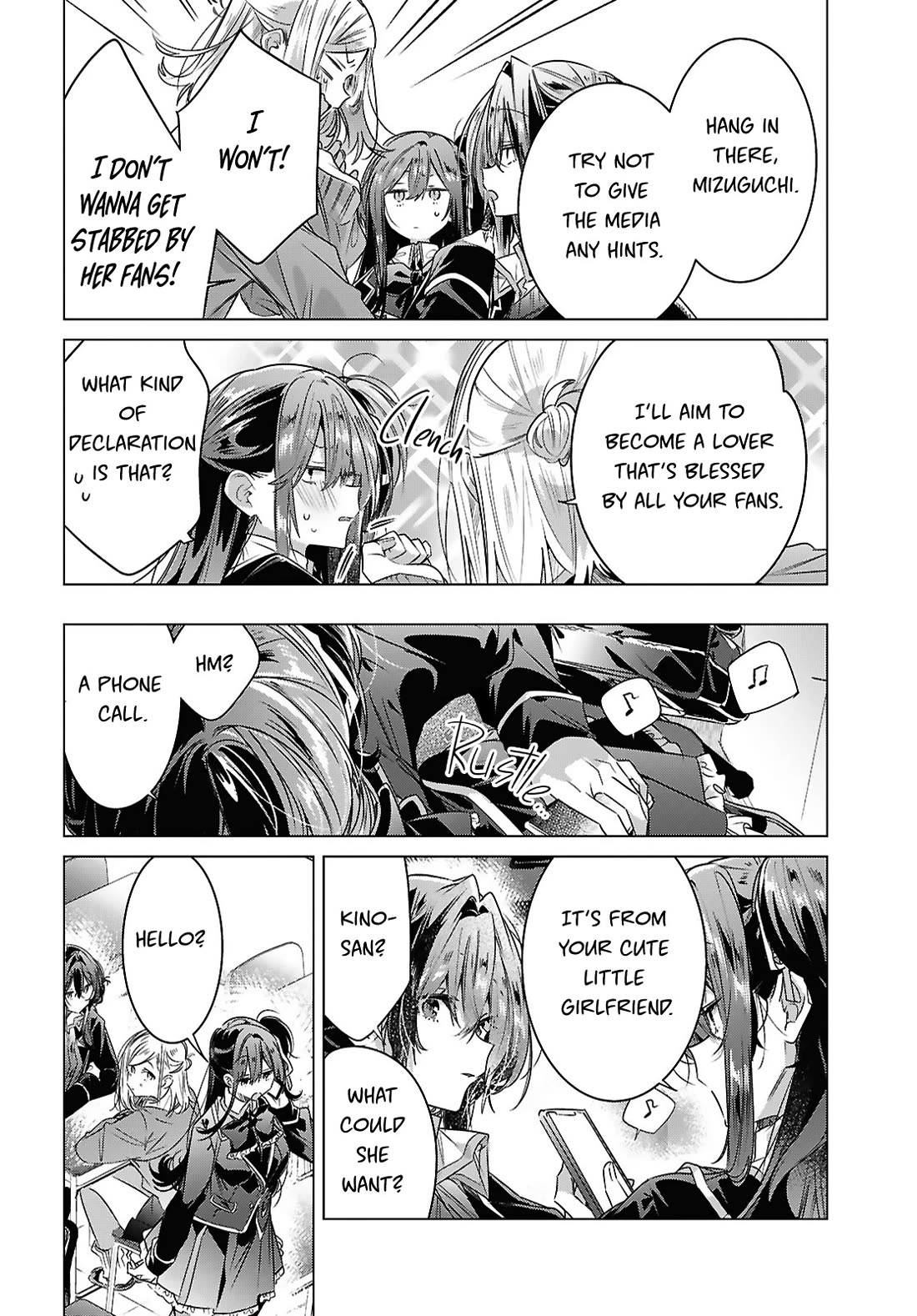 Whispering You a Love Song Chapter 60 page 18 - Chapter 60: After School, Tests, and Music.