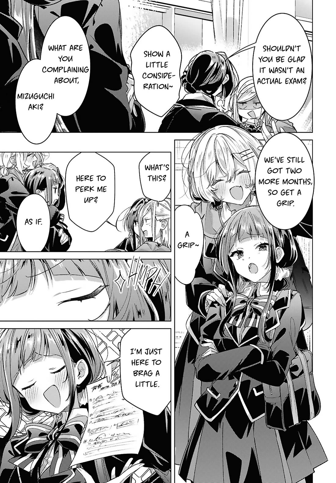 Whispering You a Love Song Chapter 60 page 3 - Chapter 60: After School, Tests, and Music.