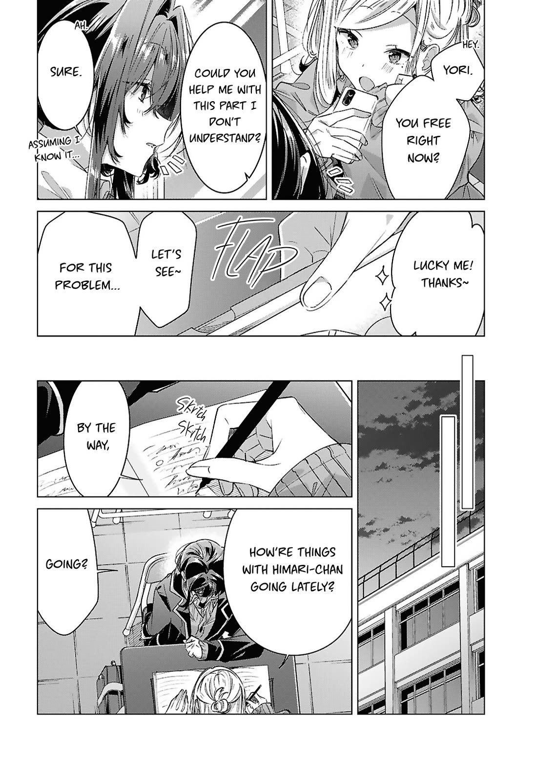Whispering You a Love Song Chapter 60 page 8 - Chapter 60: After School, Tests, and Music.