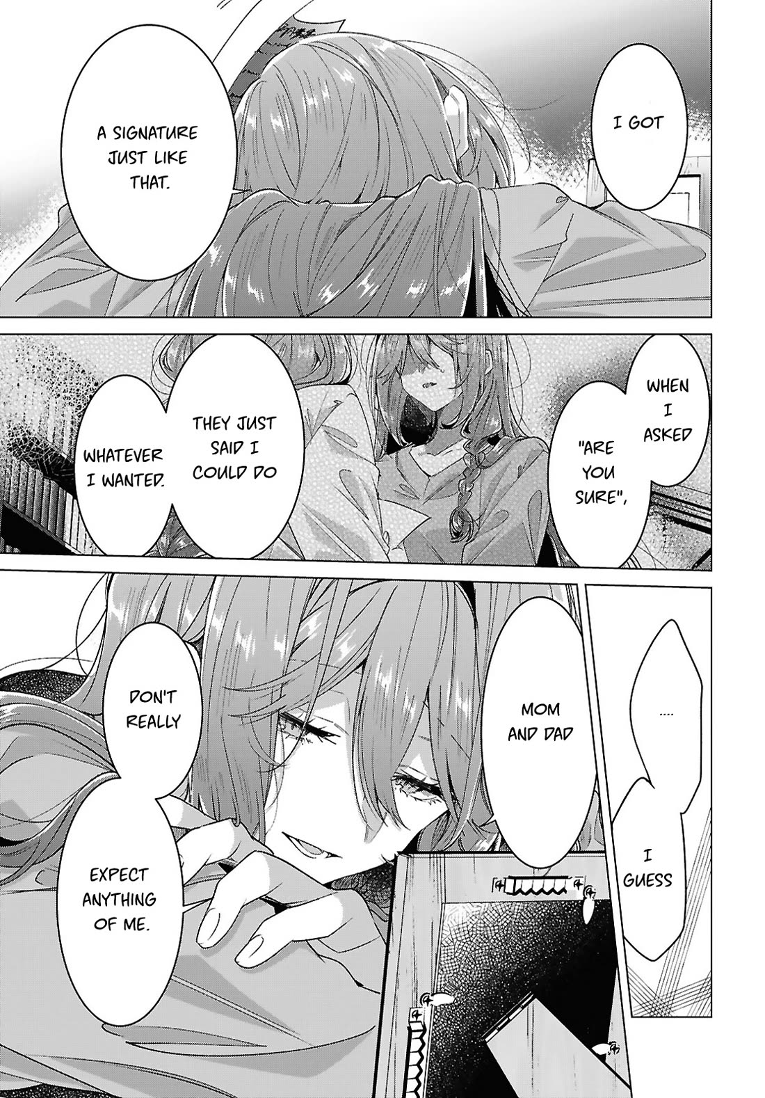 Whispering You a Love Song Chapter 62 page 19 - Chapter 62: Explanations, Memories, and a Letter.