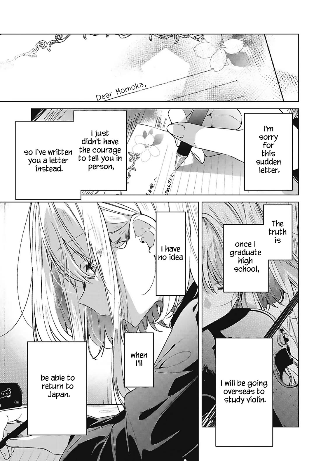 Whispering You a Love Song Chapter 64 page 1 - Chapter 64: Meetings, Farewells, and Regrets.