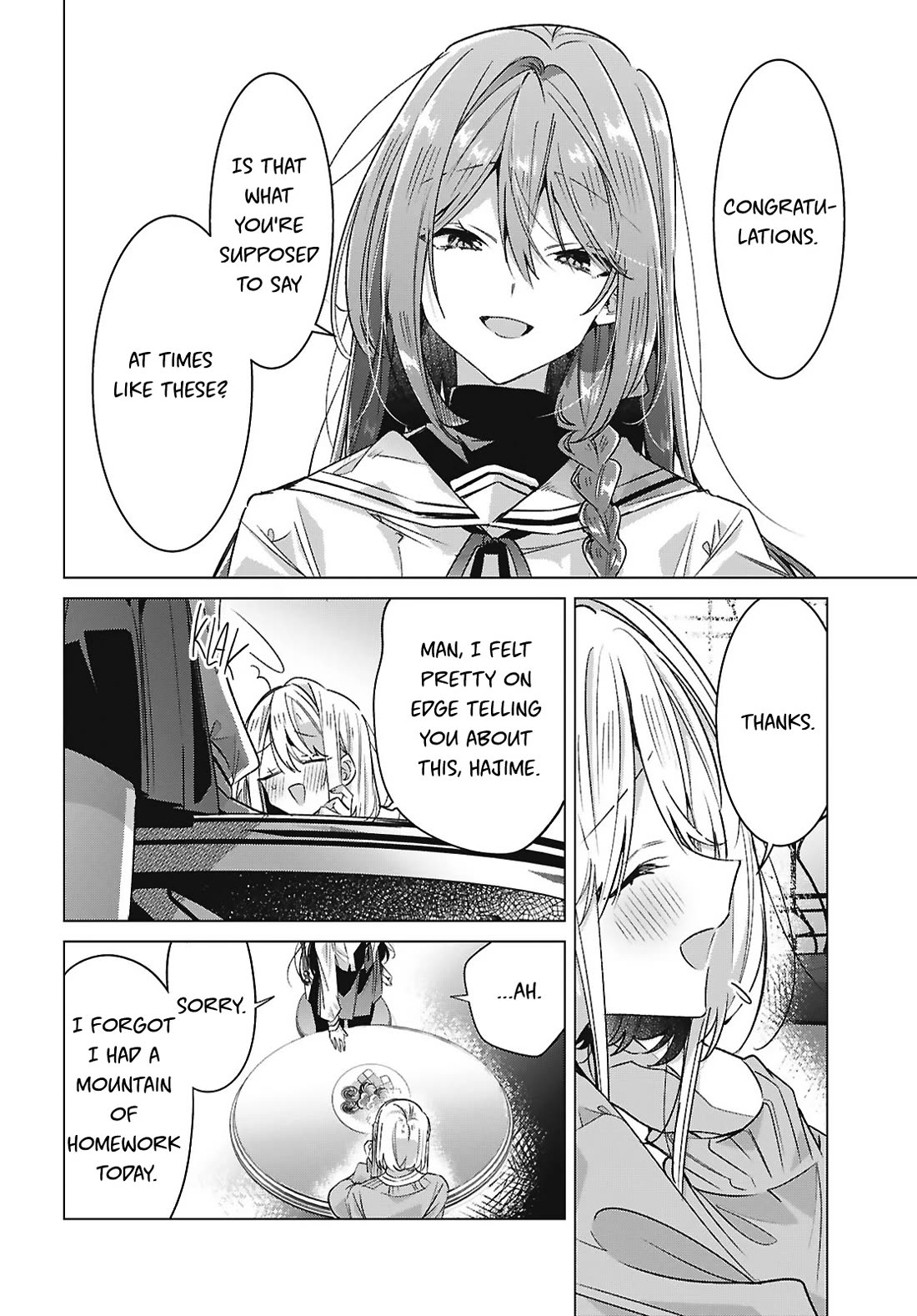 Whispering You a Love Song Chapter 64 page 32 - Chapter 64: Meetings, Farewells, and Regrets.