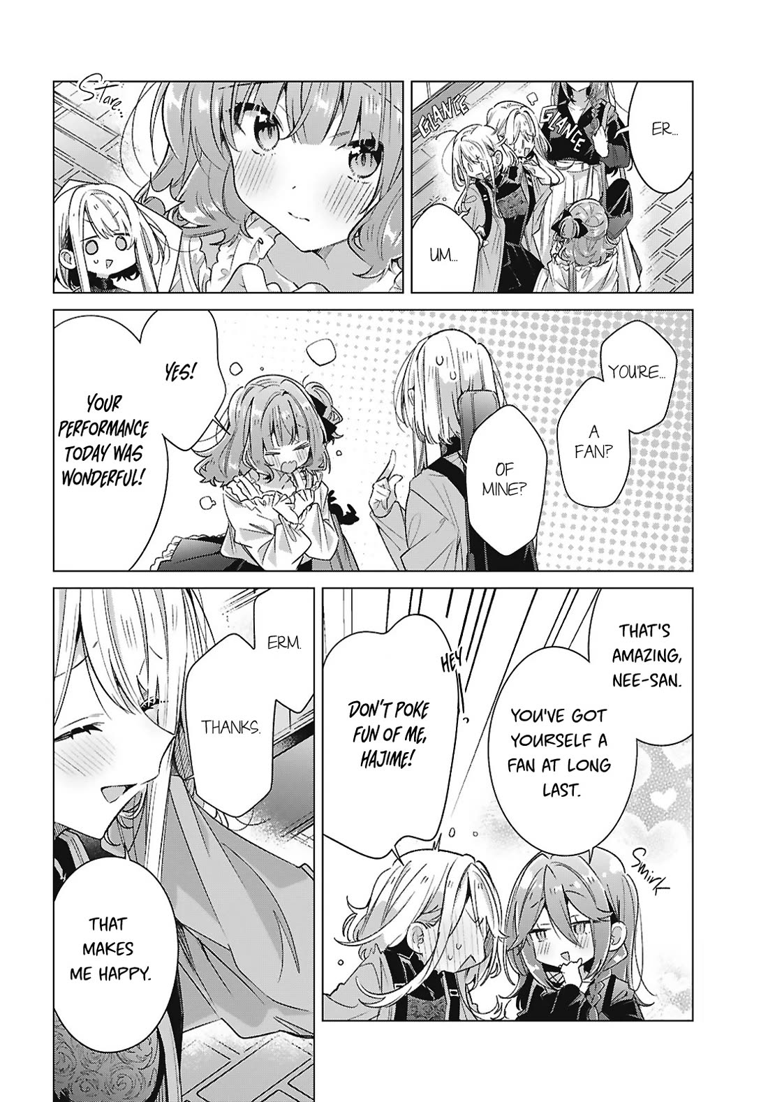 Whispering You a Love Song Chapter 64 page 6 - Chapter 64: Meetings, Farewells, and Regrets.