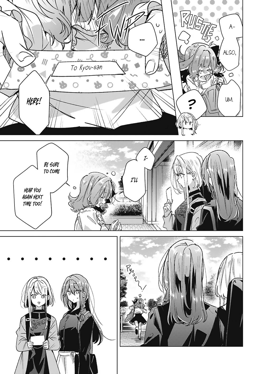 Whispering You a Love Song Chapter 64 page 7 - Chapter 64: Meetings, Farewells, and Regrets.
