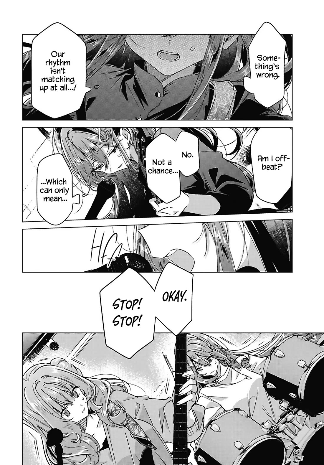Whispering You a Love Song Chapter 65 page 10 - Chapter 65: Brushing It Off, Practice and Discord.