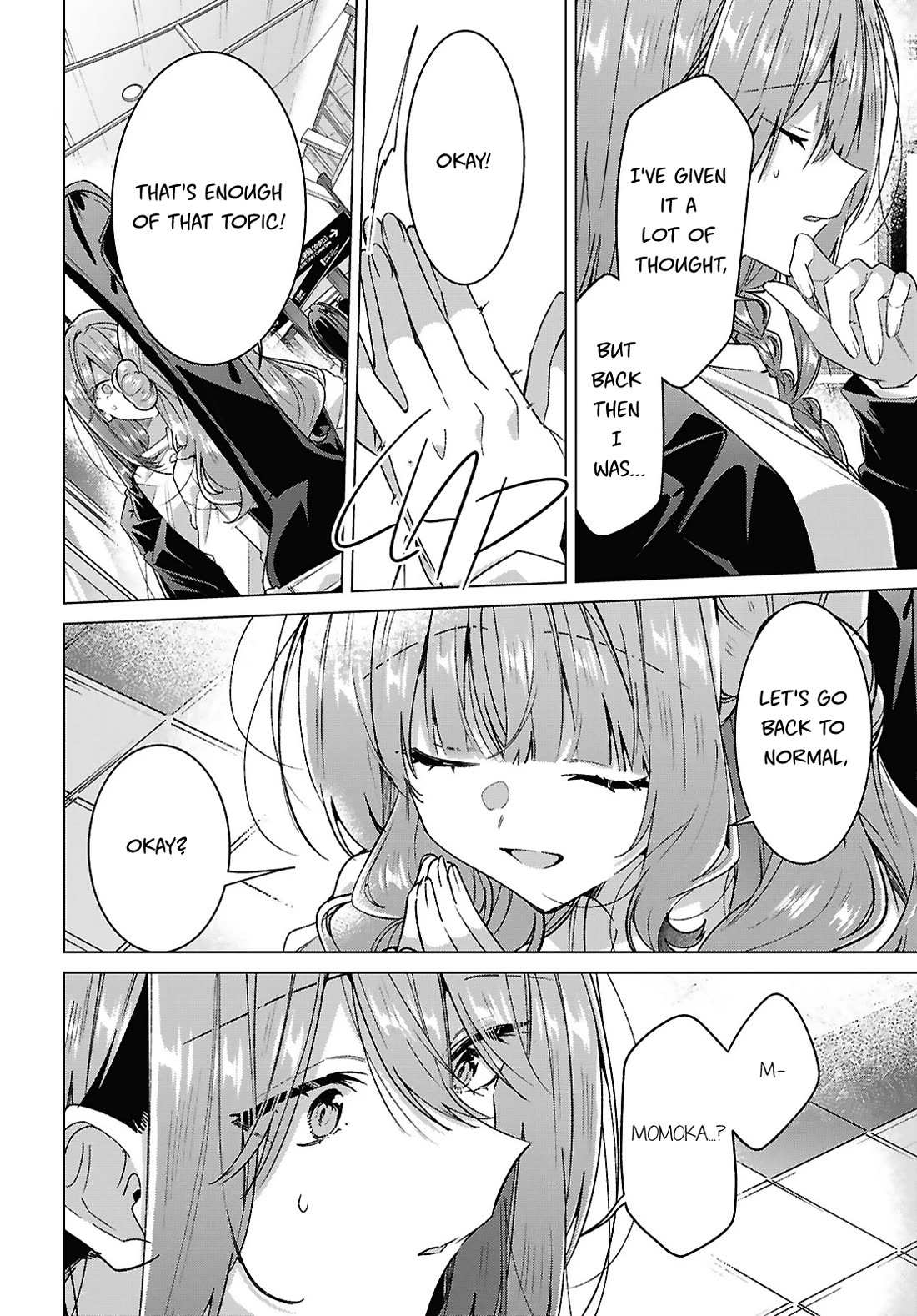 Whispering You a Love Song Chapter 65 page 6 - Chapter 65: Brushing It Off, Practice and Discord.
